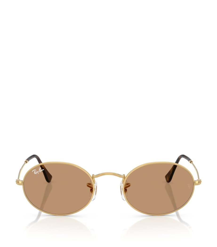 RB3547 Oval Metal Sunglasses 001/53 Image 1