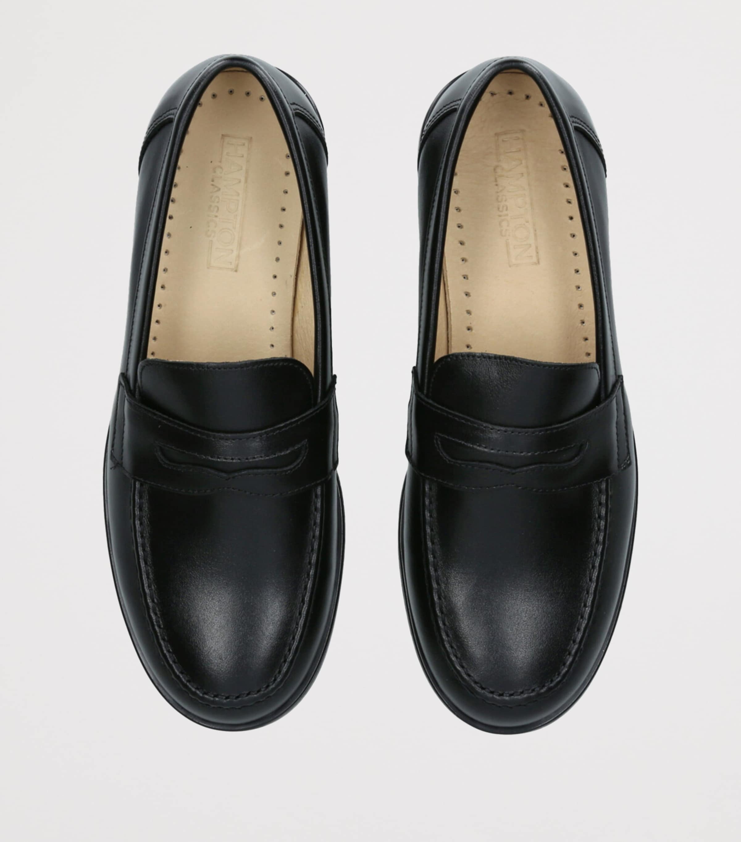 Leather Hugo Loafers BLACK Image 4