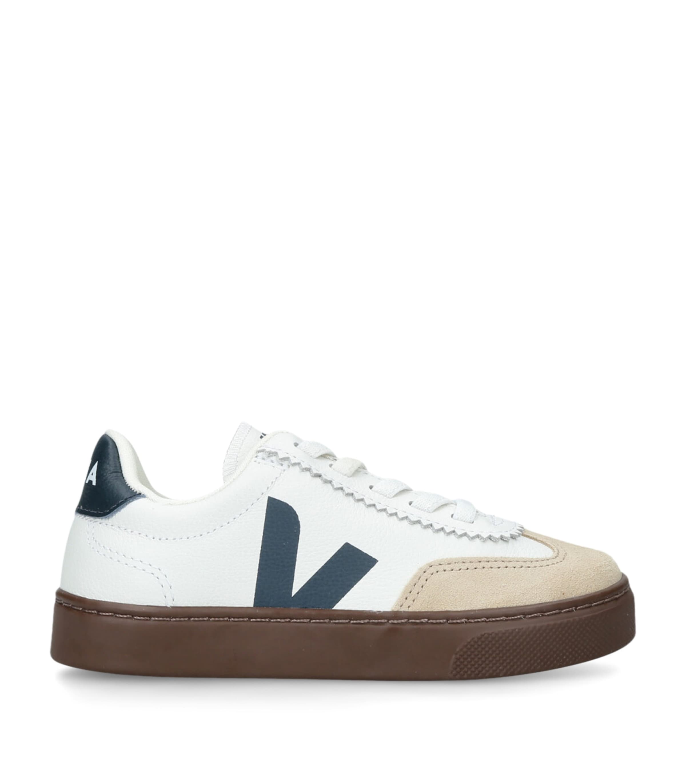 Veja Kids Leather Volley Sneakers | Boys Shoes | Trainers | Designers | Veja