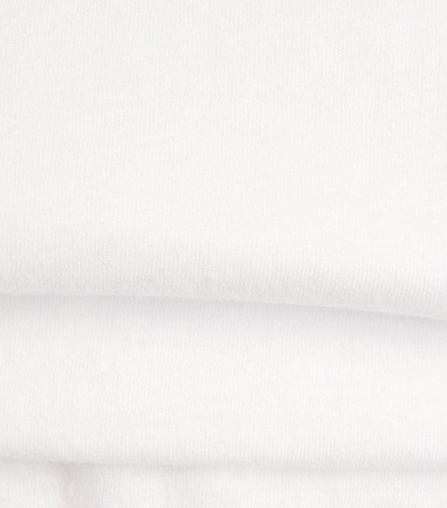Frescobol Carioca Mens Cotton-Linen Dinis T-Shirt White Image 6