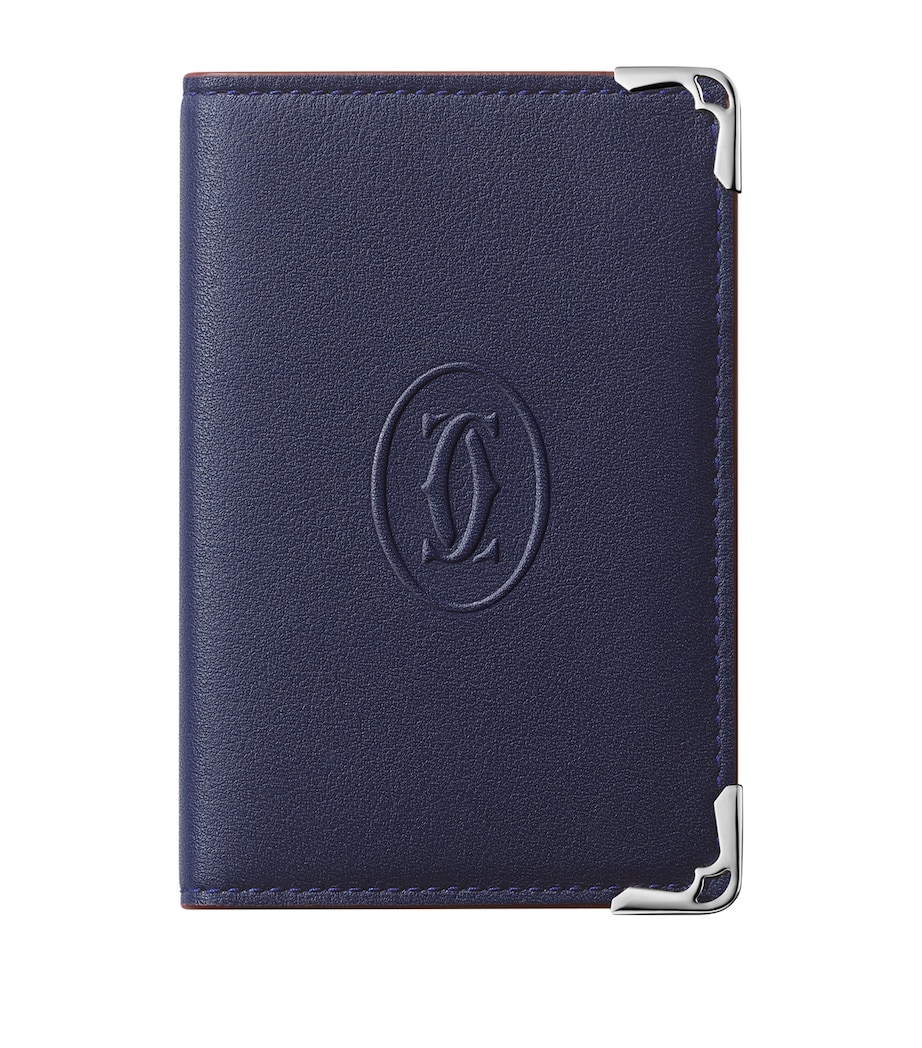 Cartier Leather Must de Cartier Card Holder Blue Image 1