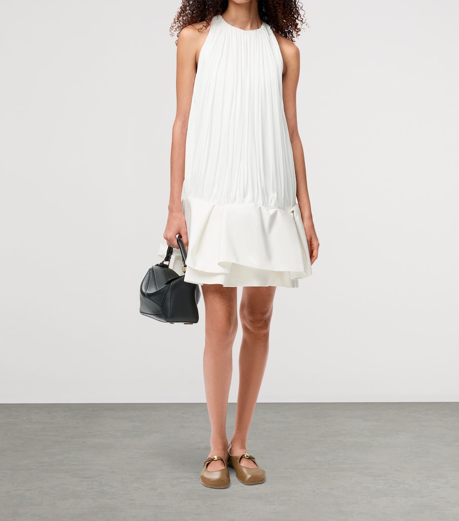 Flamenco Mini Dress WHITE Image 2