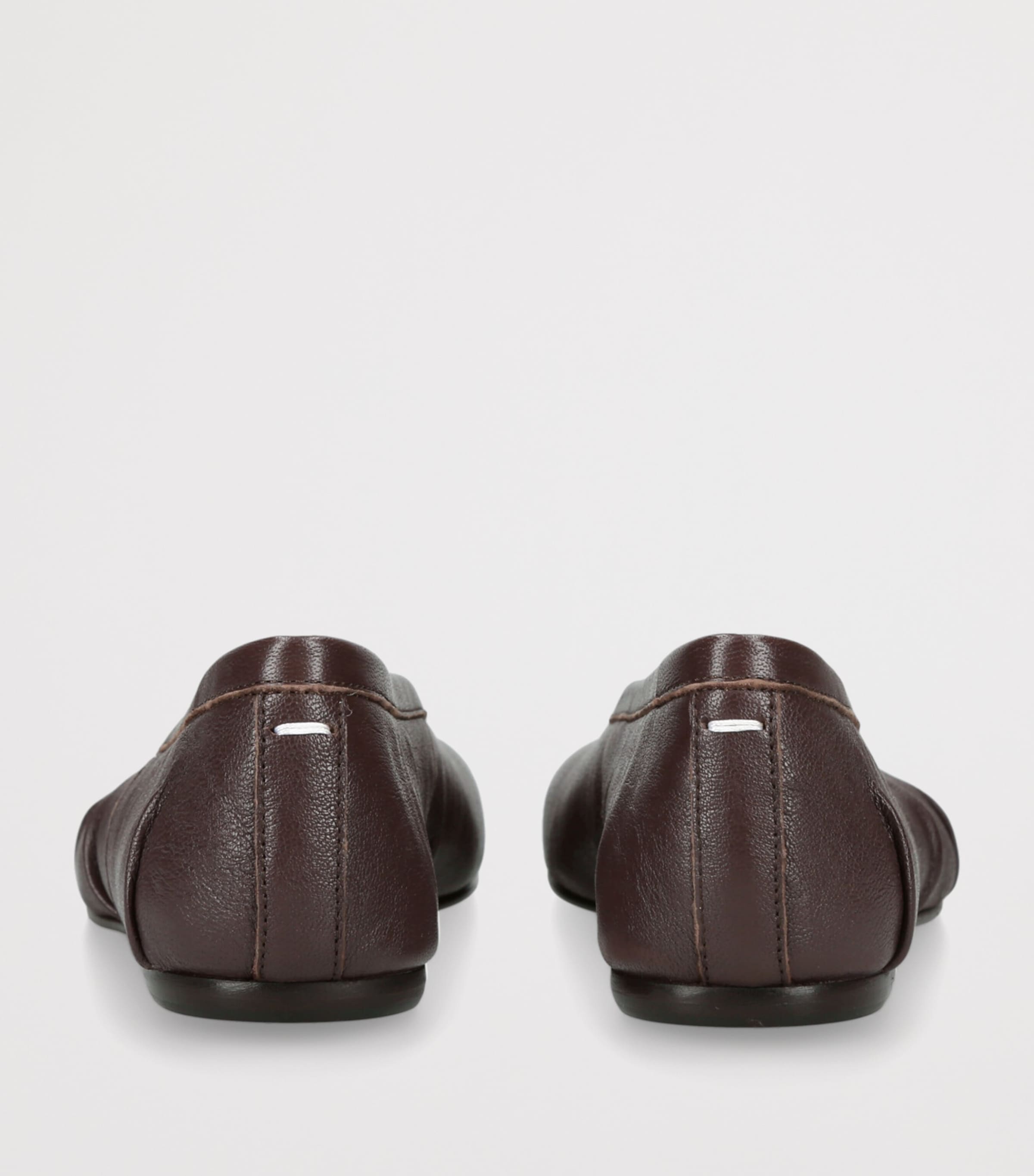 Maison Margiela Womens Leather Tabi Ballet Flats Other Image 2