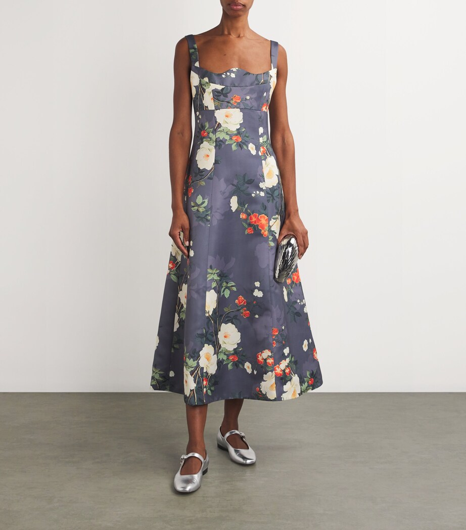Pear Blossom Print Odette Dress PEAR BLOSSOM PRINT Image 2