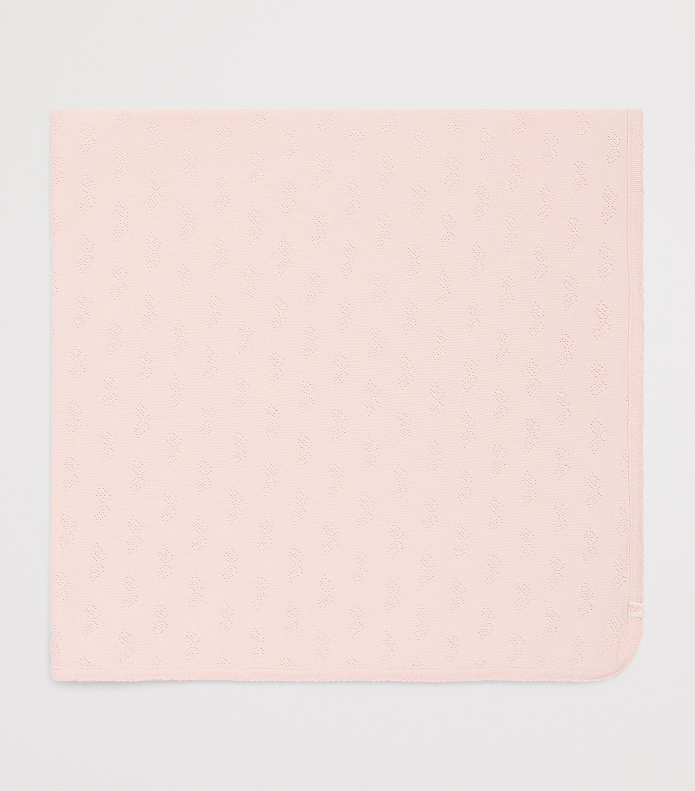 Cotton Araminta Angel Wing Pointelle Gift Set (0-6 Months) PINK Image 2