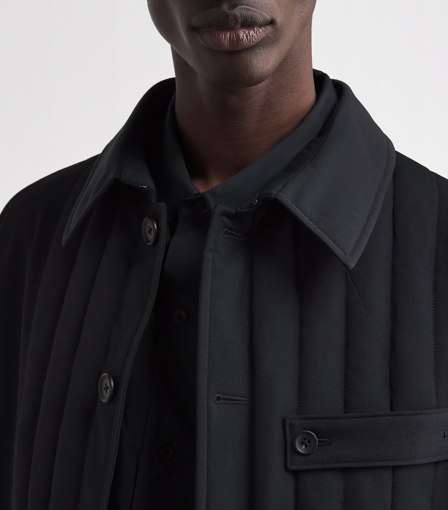 Tuxedo Tab Padded Jacket BLACK Image 6