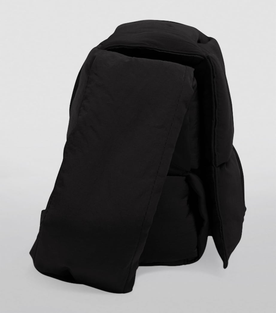 Padded Tech Cassette Cross-Body Bag BLACK-SILVER Image 6