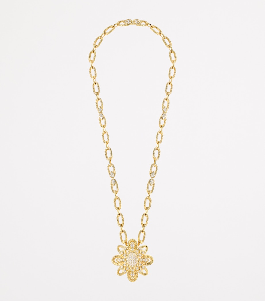 Boucheron Yellow Gold and Diamond Serpent Bohème Vintage Necklace Yellow Gold Image 2
