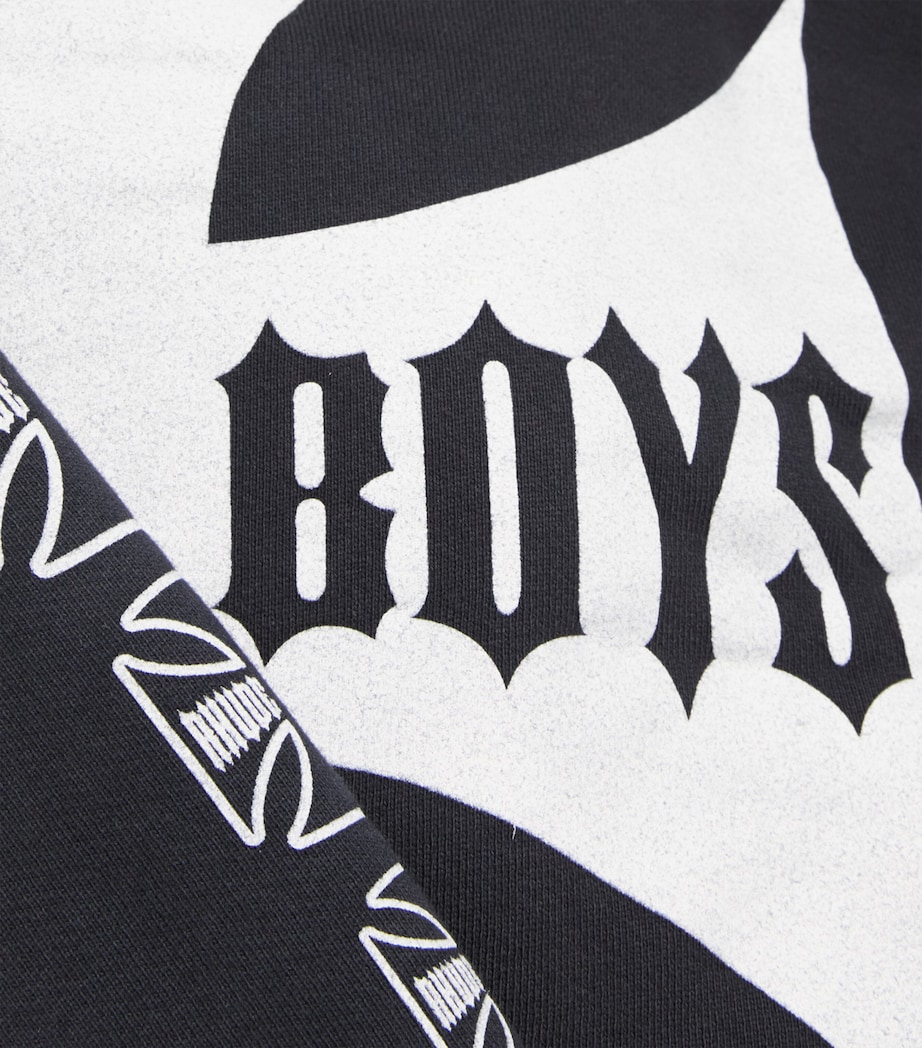 Cotton Cross Hoodie 0027 VINTAGE BLACK Image 5