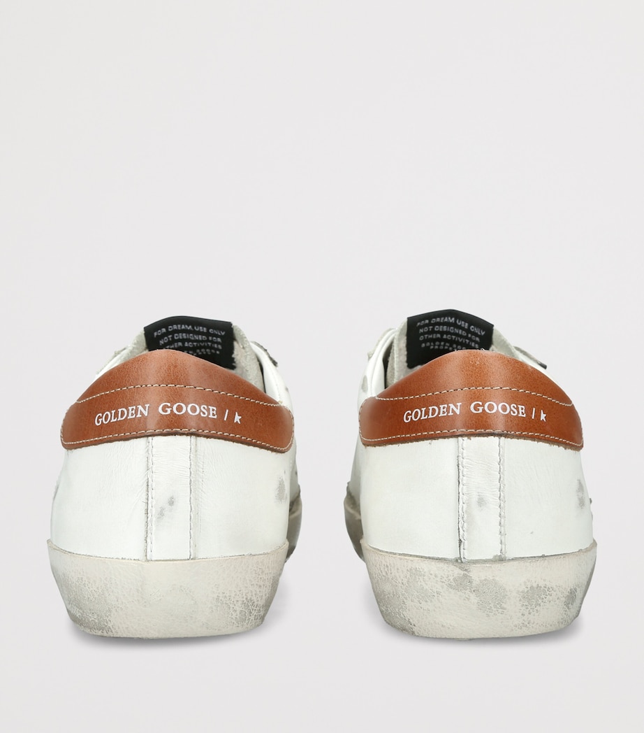 Golden Goose Leather Super Star Sneakers Rust Comb Image 2