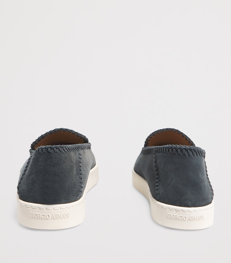 Suede Loafers A561 Image 8
