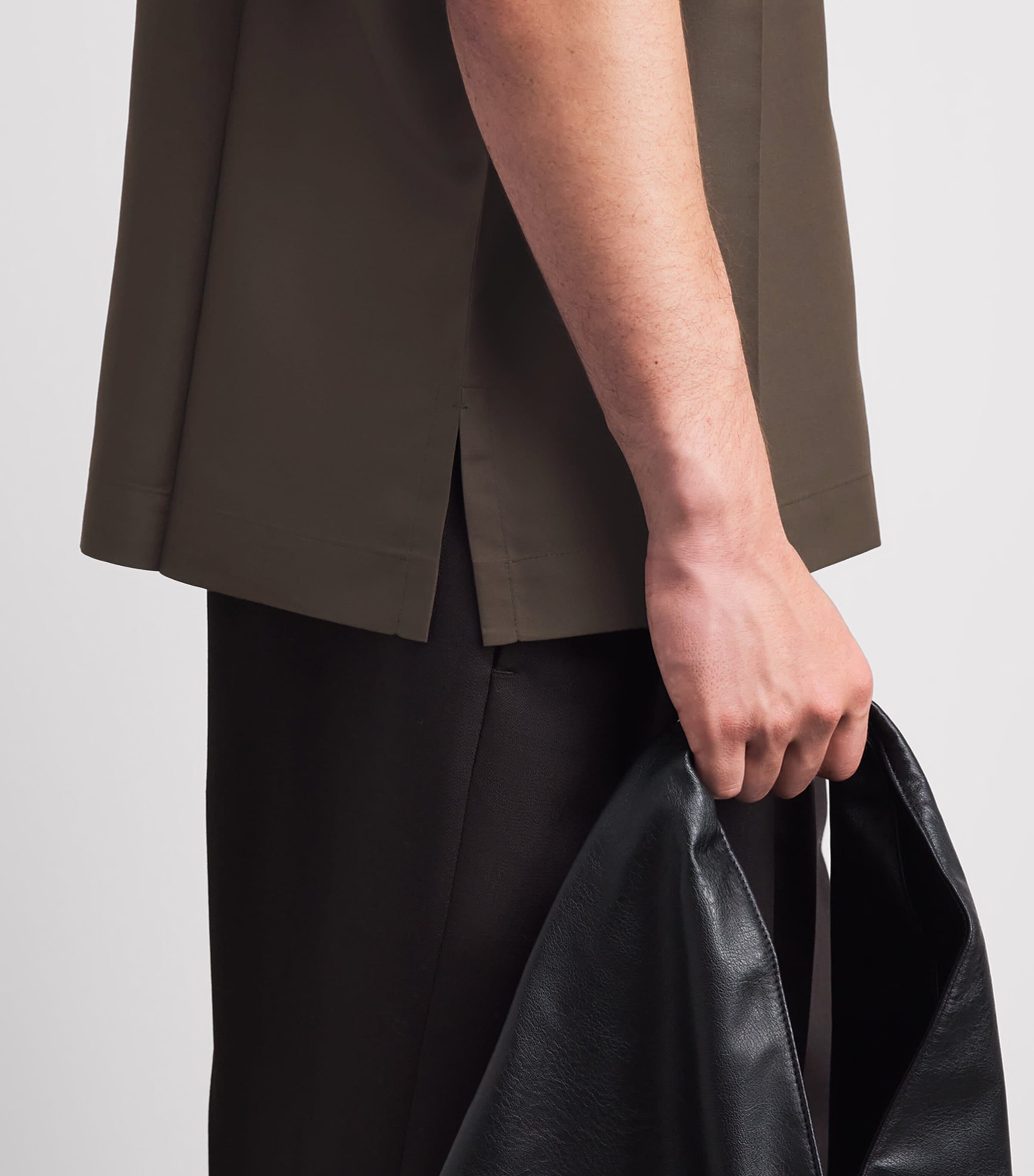 IM MEN Brown Short-Sleeve Compact Shirt | Harrods US