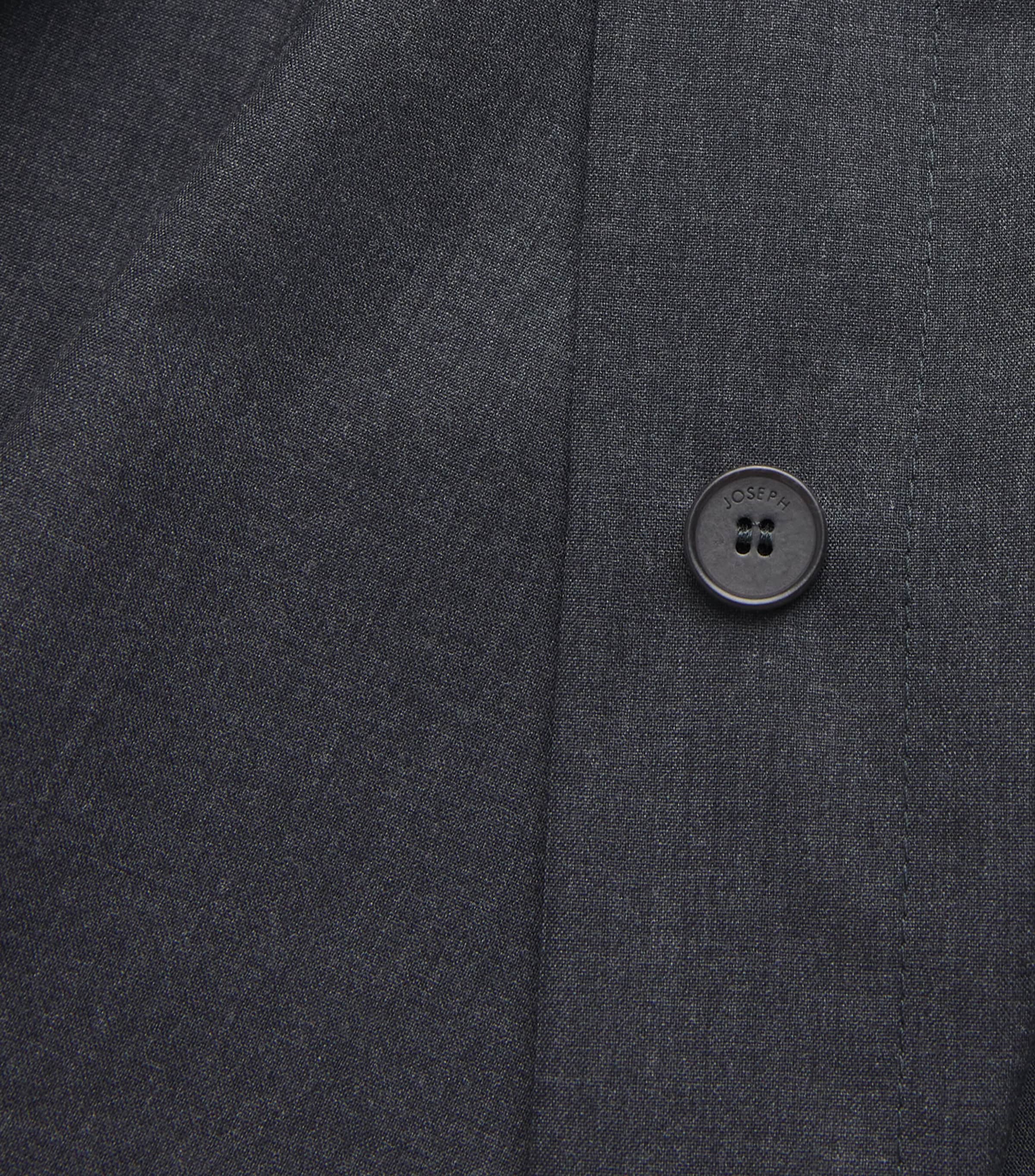 Virgin Wool Herold Blouse SMOKE Image 5