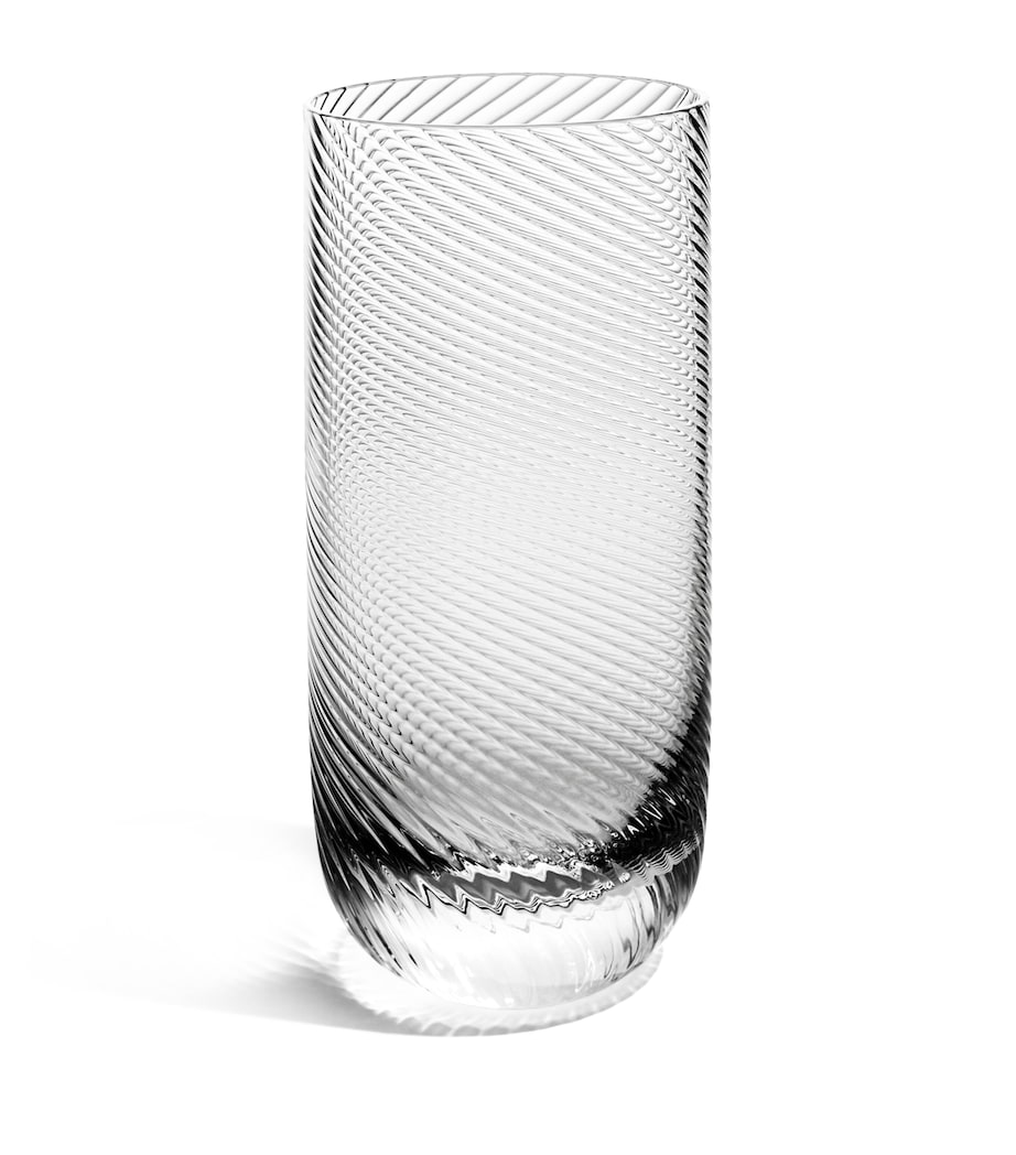 Set of 2 Optic Clear Highball Glasses (400ml) CLEAR Image 1
