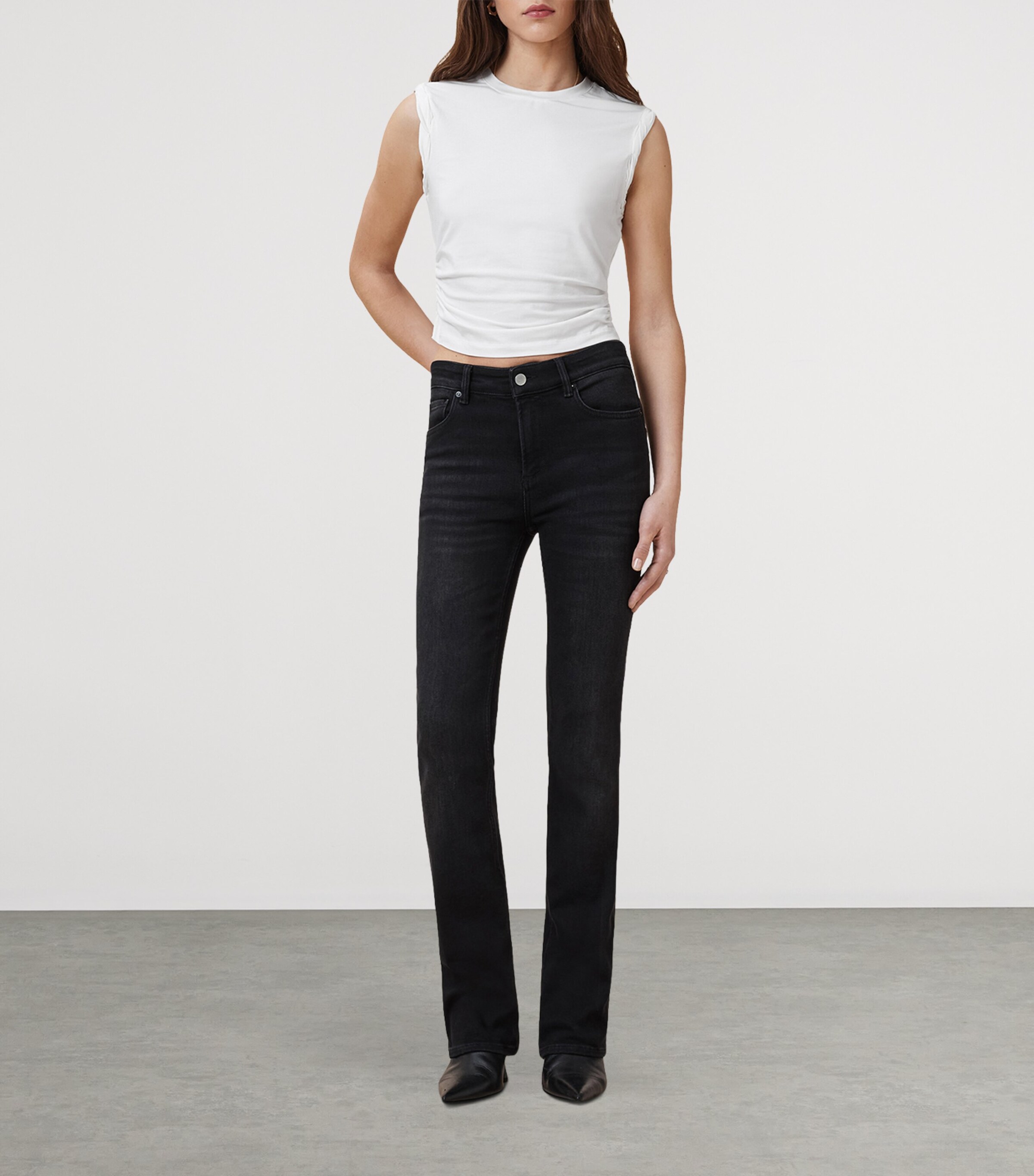 Cotton-Modal West Tank WHITE Image 2