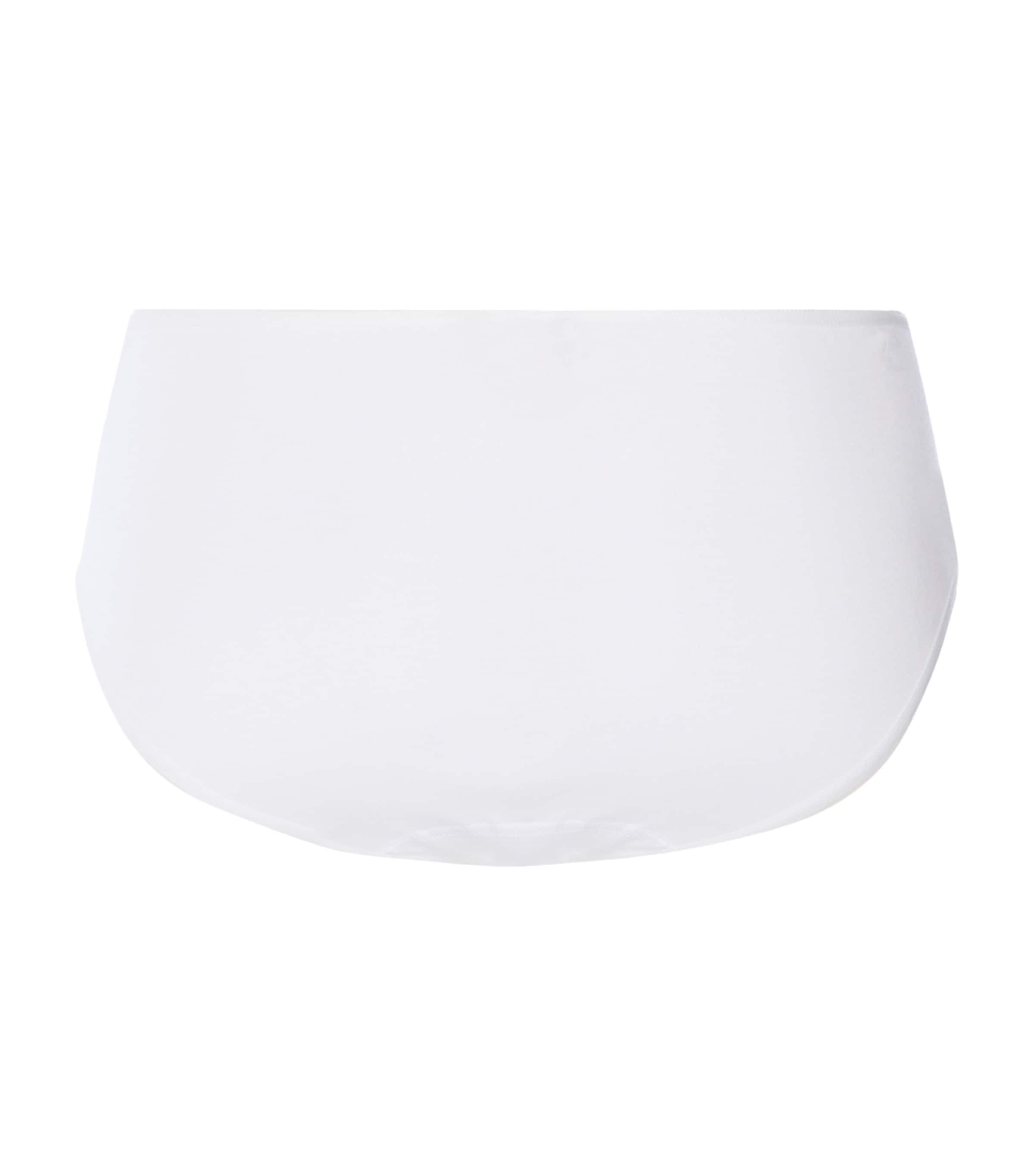 Hanro Womens Pima Cotton Belen Maxi Briefs White Image 5