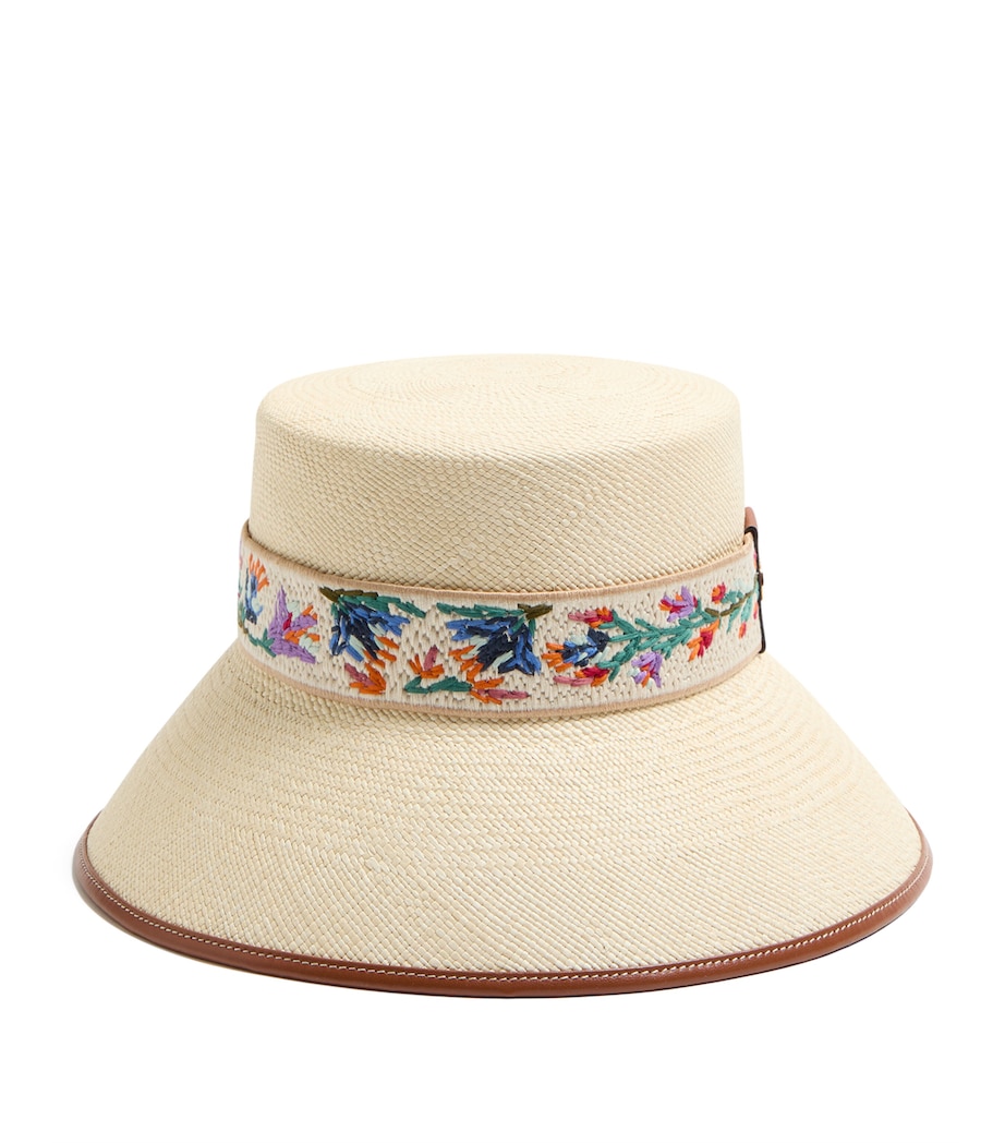 Valentino Garavani Straw Antibes Bucket Hat Image 1