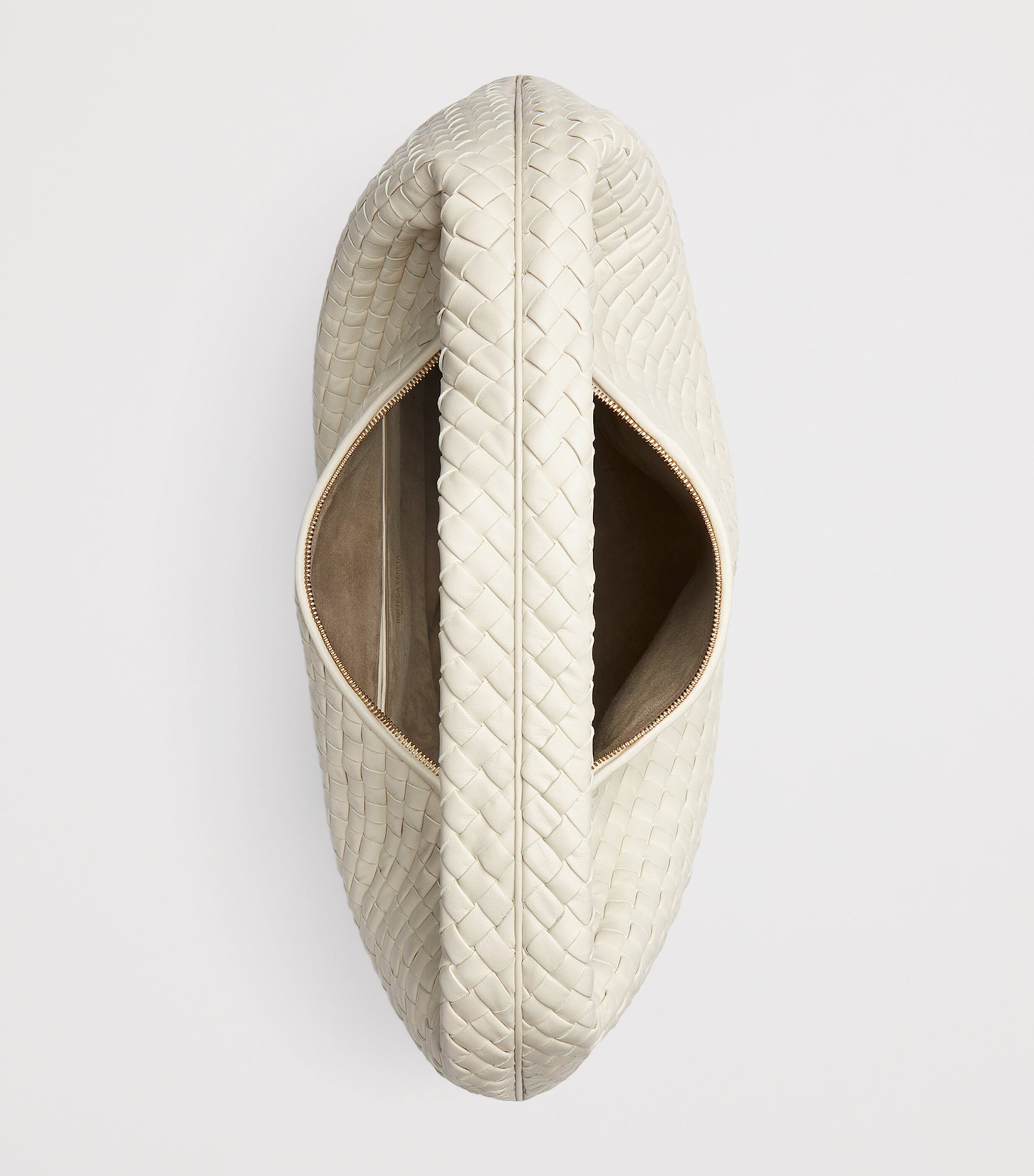 Intrecciato Leather Maxi Veneta Shoulder Bag 9195 Image 3