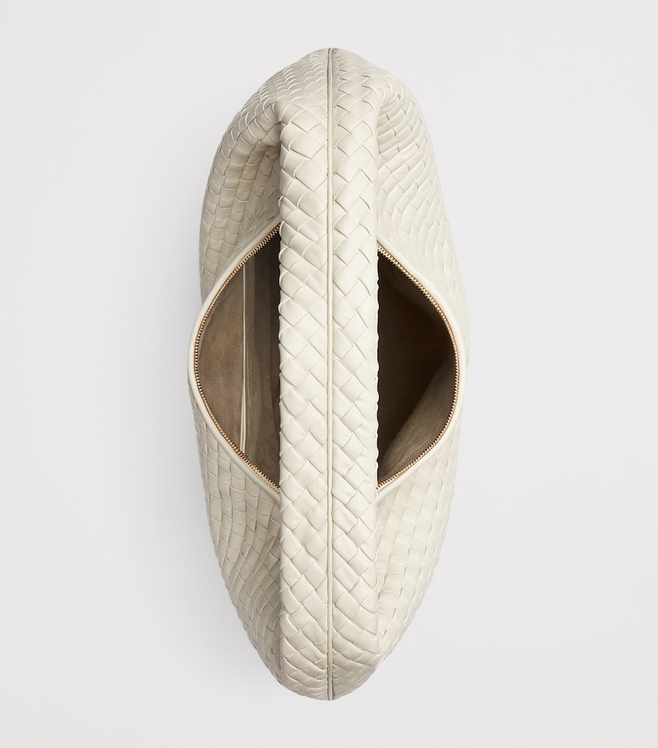 Intrecciato Leather Maxi Veneta Shoulder Bag 9195 Image 3