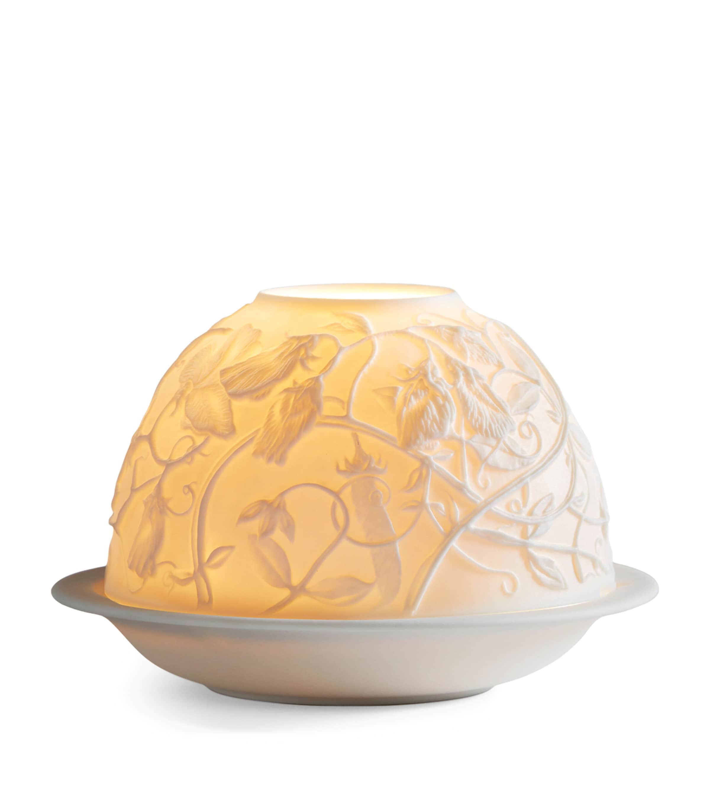 Bernardaud Sweet Peas LED Votivelight | Gifts | Gifts for Her | Home Accessories | Ornaments | Lighting | Desk Lamps | Designers | Bernardaud
