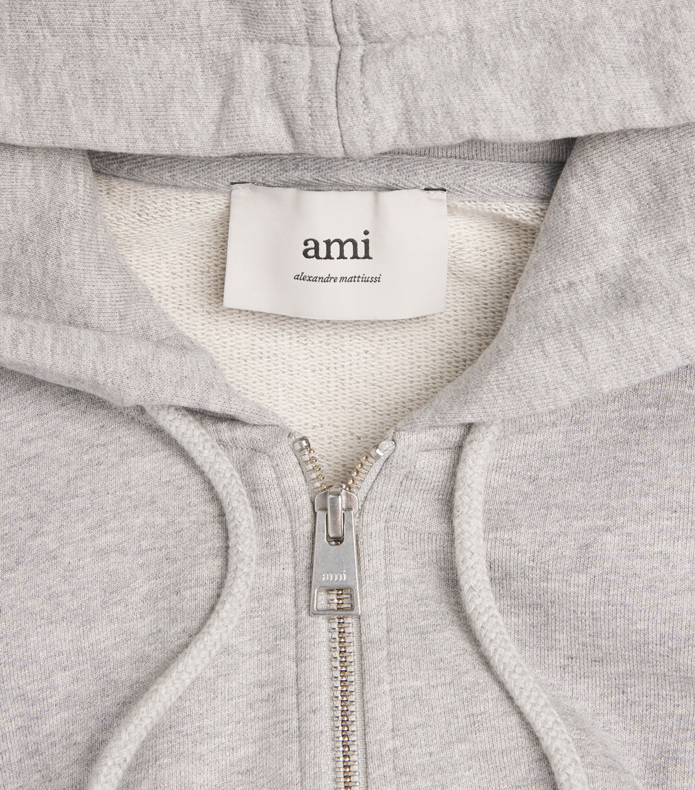 AMI Paris Organic Cotton Ami de Coeur Zip-Up Hoodie | Men Clothing | Sweatshirts & Hoodies | Designers | Ami Paris AMI Paris Organic Cotton Ami de Coeur Zip-Up Hoodie | Men Clothing | Sweatshirts & Hoodies | Designers | Ami Paris