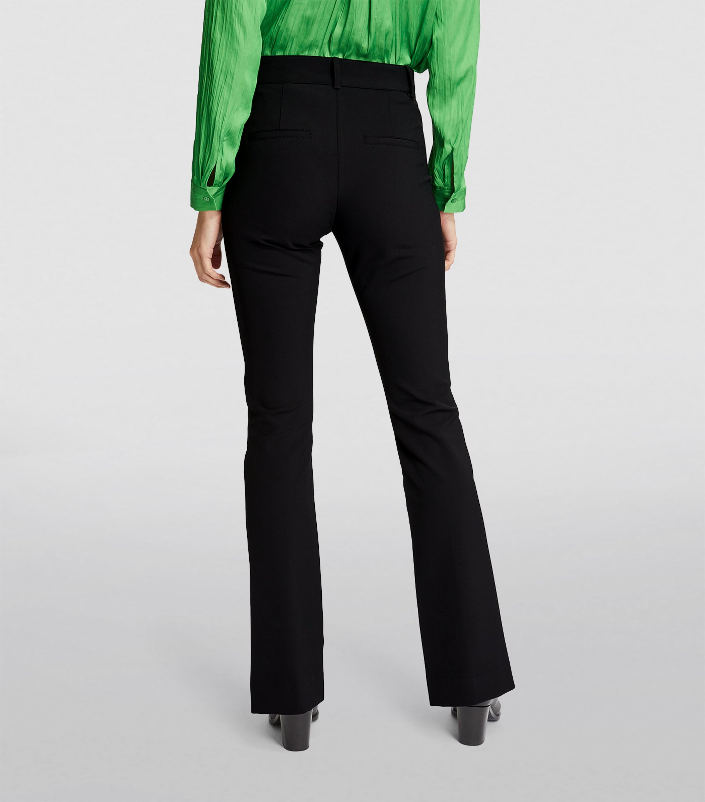 Hibiscus Tailored Trousers BLACK Image 4