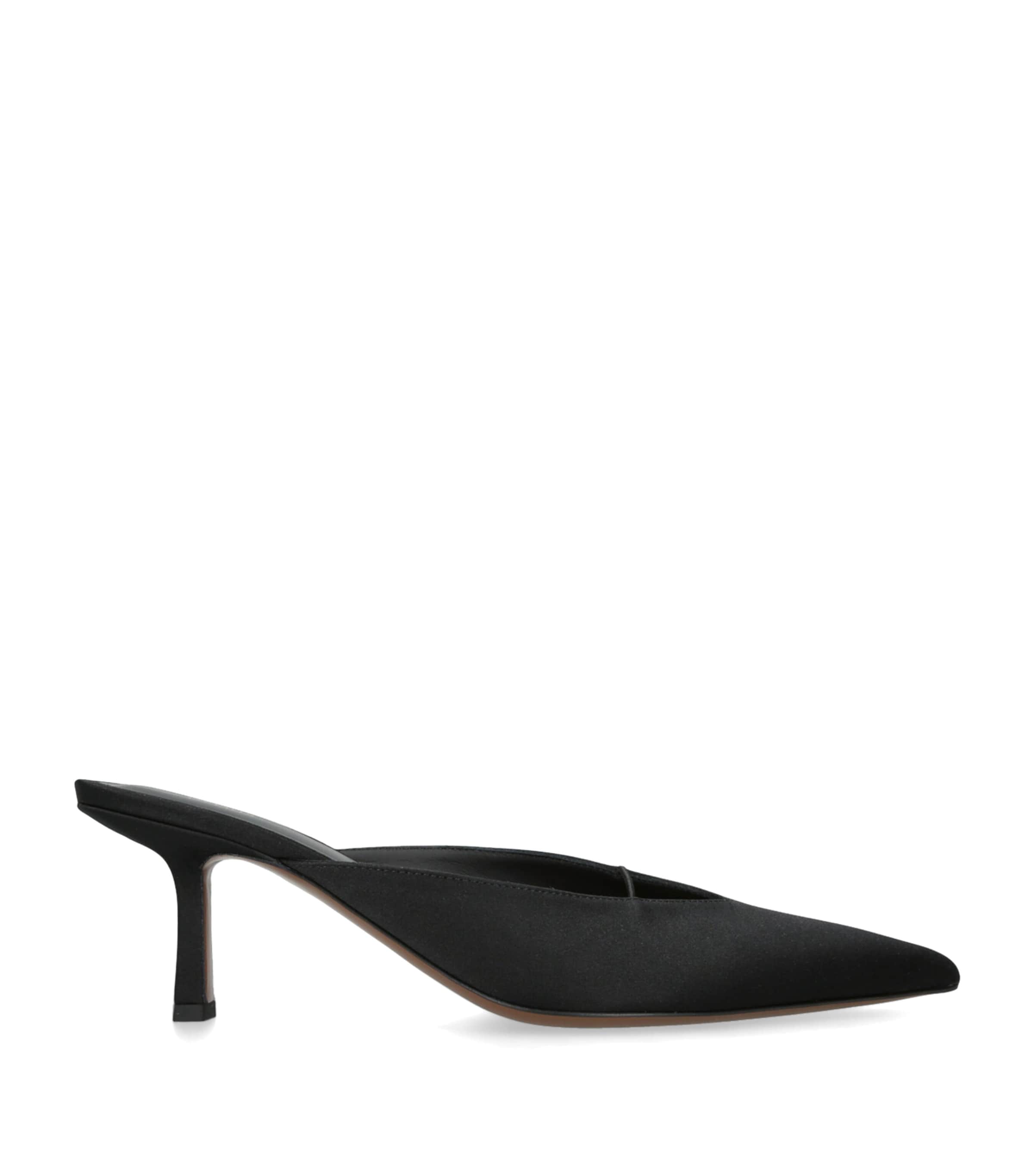 NEOUS Matar Heeled Mules 65 Black Image 1