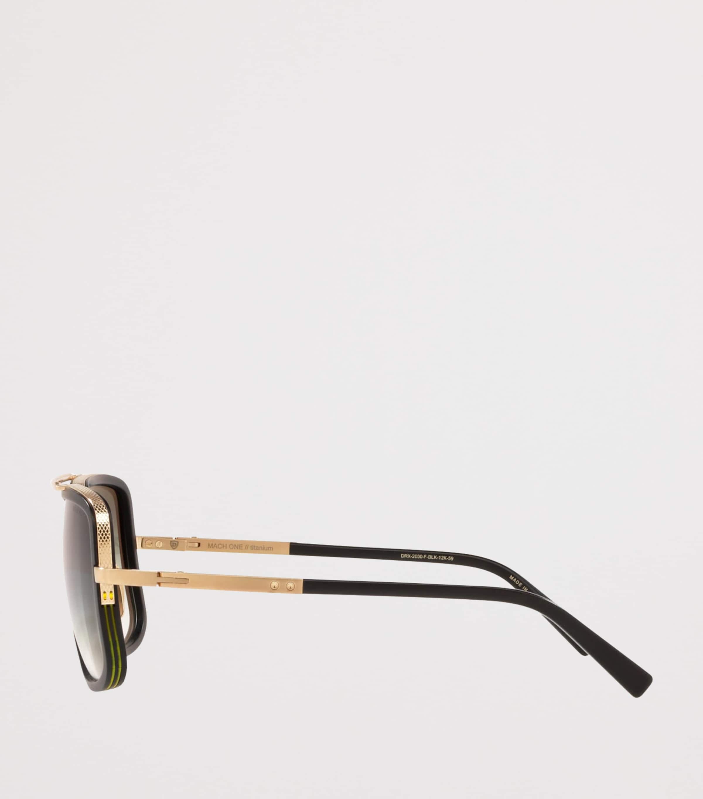 DITA Mach-One Square Sunglasses Black Image 3