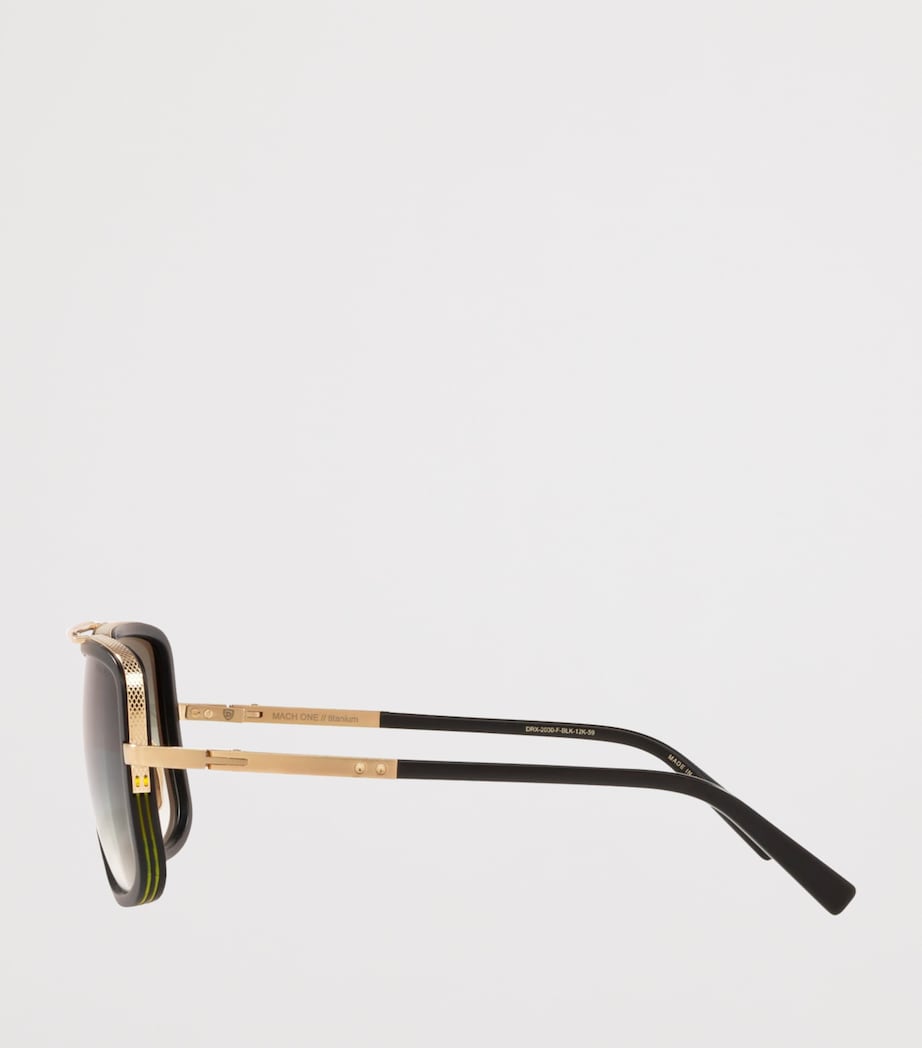 DITA Mach-One Square Sunglasses Black Image 3
