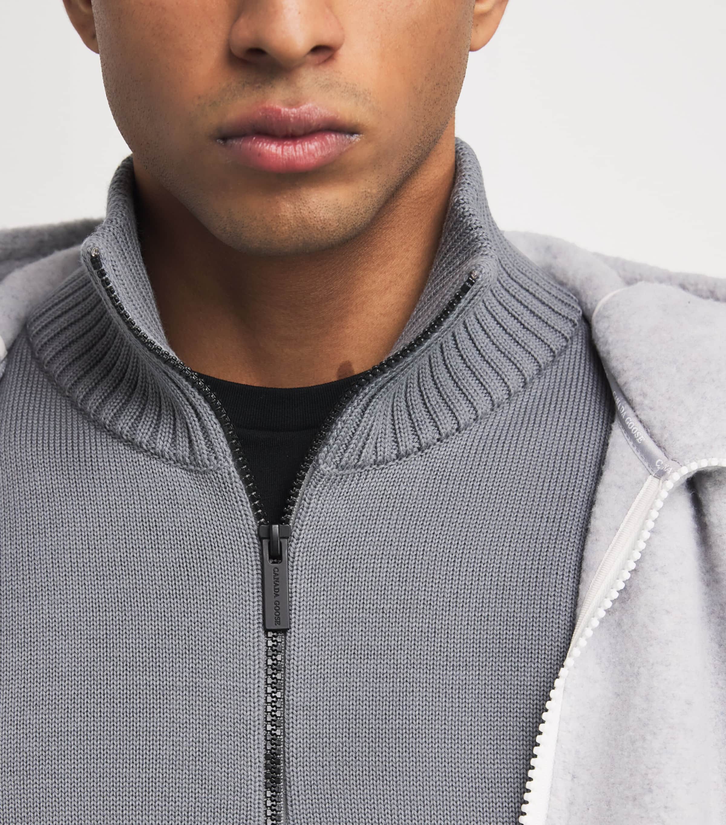 Rosseau Quarter-Zip Sweater STRATUS GREY 9838 Image 6