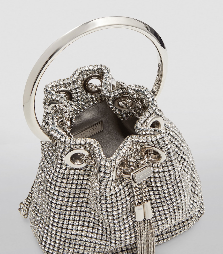 Micro Bon Bon Top-Handle Bag SILVER Image 4