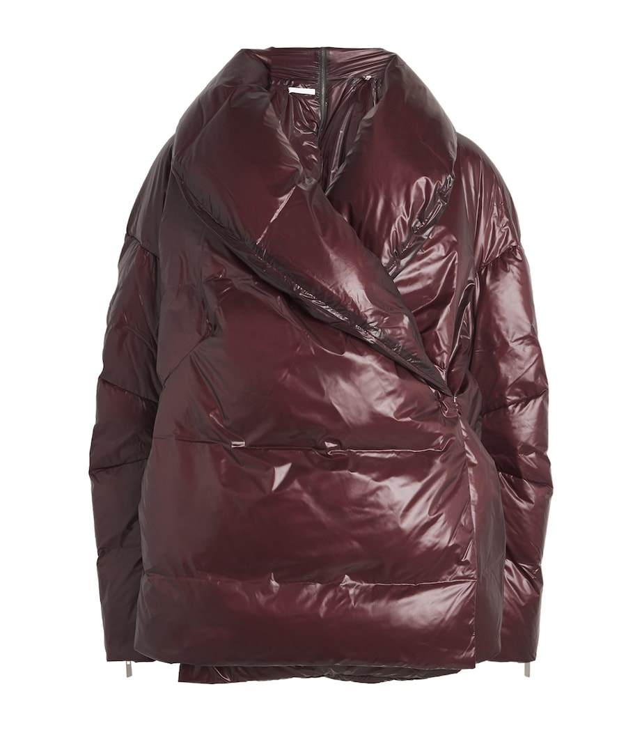 Down Apex Coat BURGUNDY - QSN Image 1