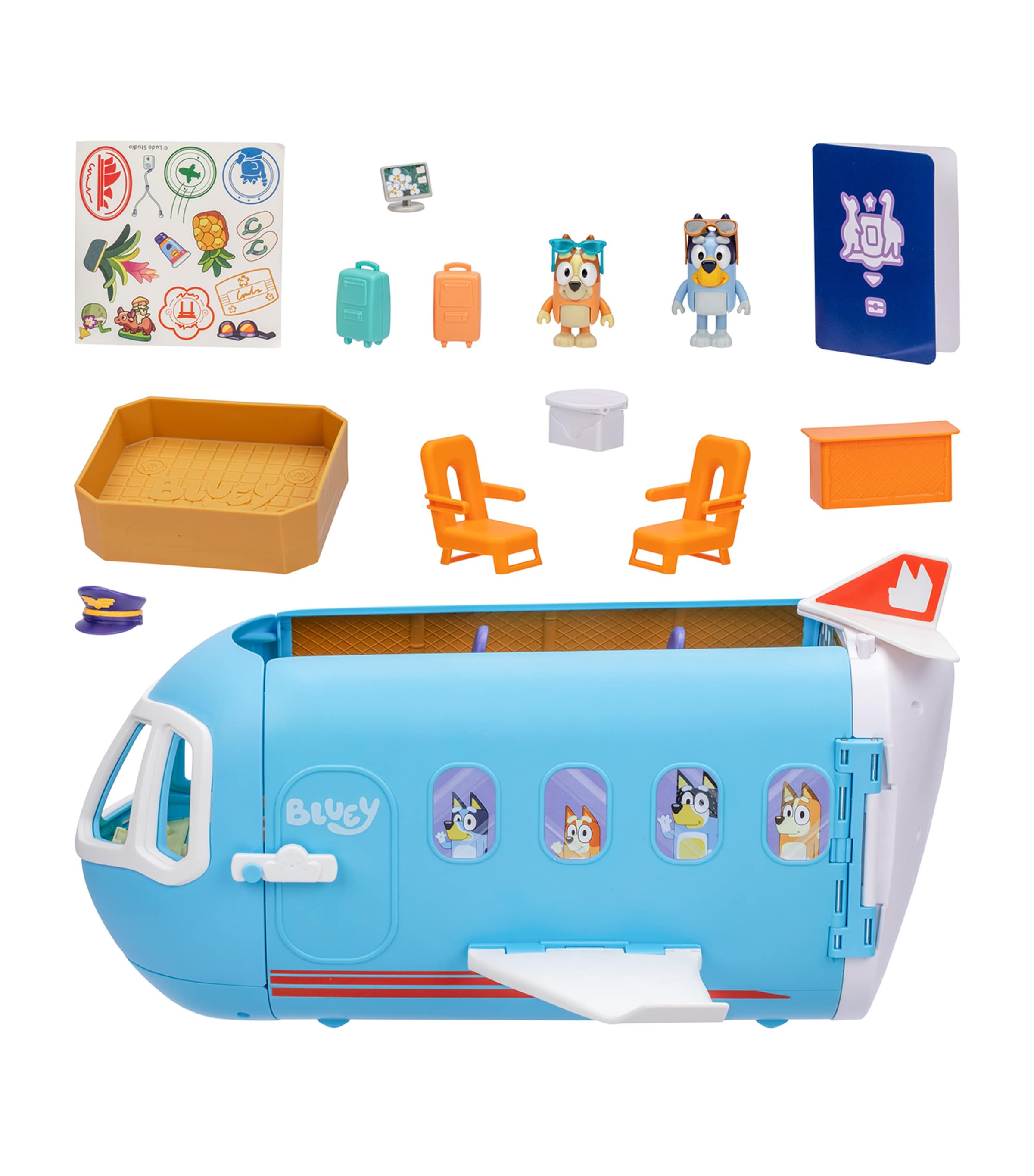 3-in-1 Transforming Plane Play Set MULTI Image 2