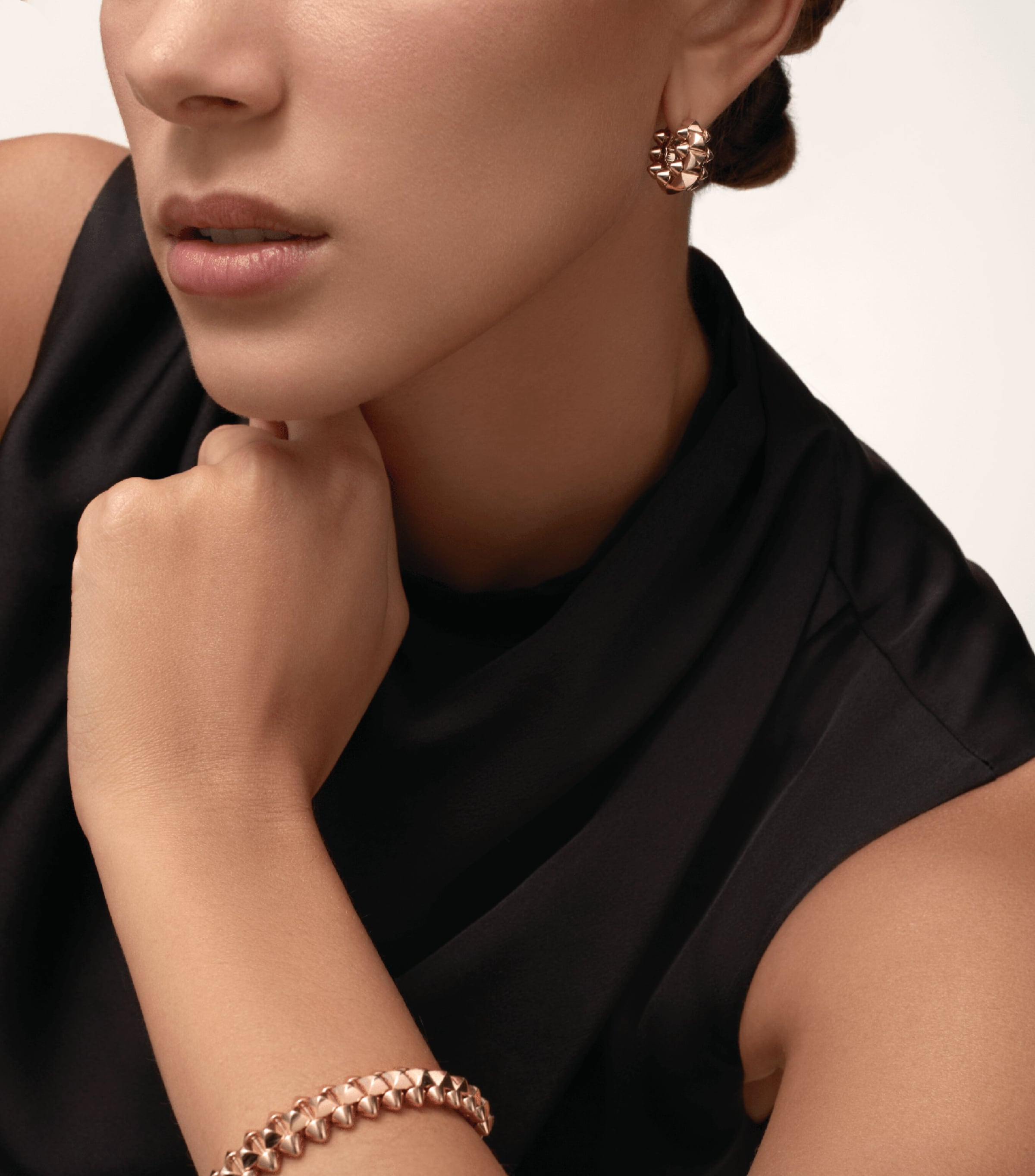 Cartier Rose Gold Clash de Cartier Single Earring | Harrods DE