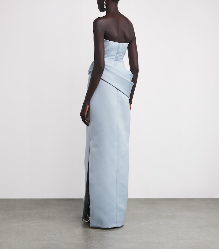 Diana Corset Gown BABY BLUE Image 3