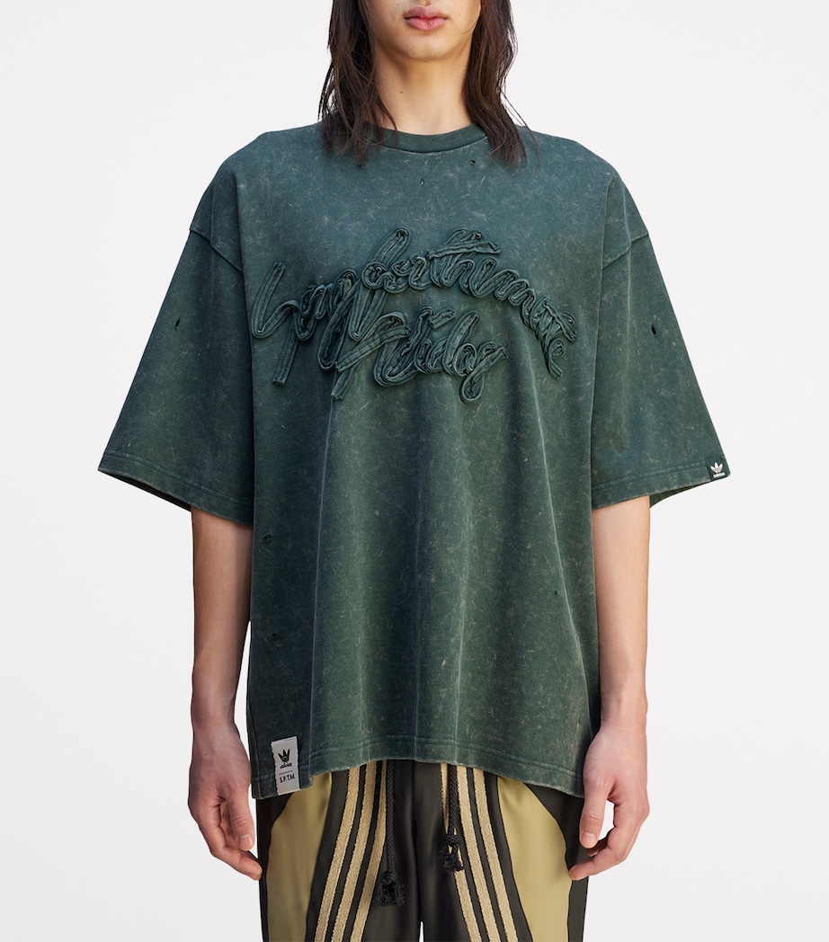 x Song For The Mute Logo T-Shirt SHADOW GREEN Image 2