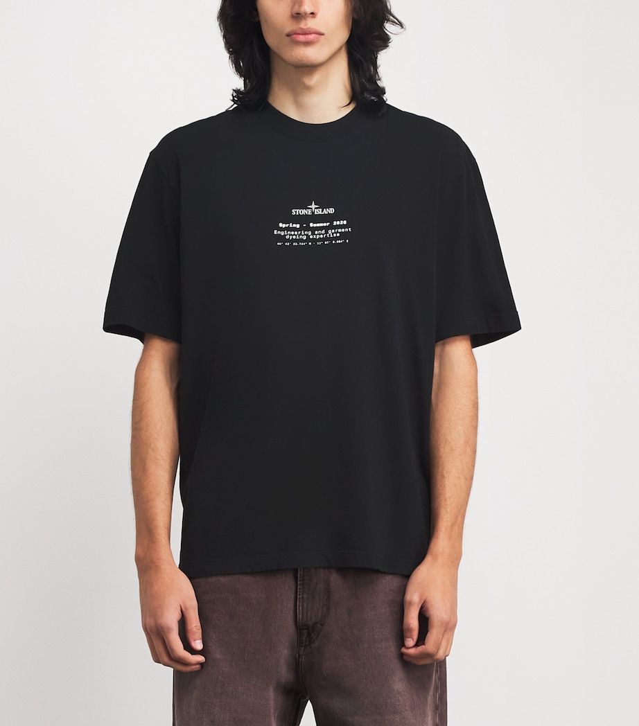 Cotton Logo T-Shirt V0029 Image 3