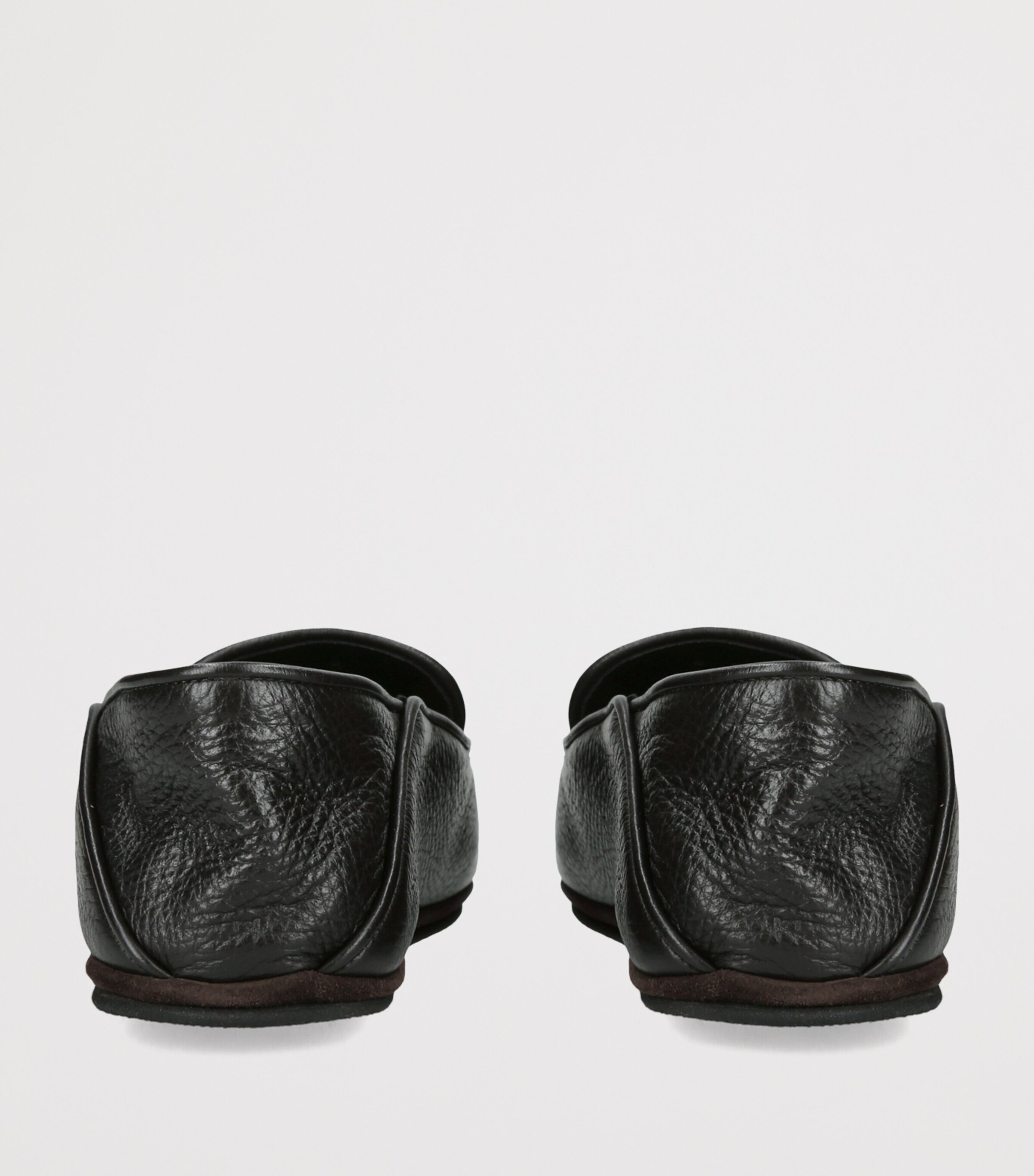 John Lobb Leather Kingston II Slippers Dark Brown Image 4