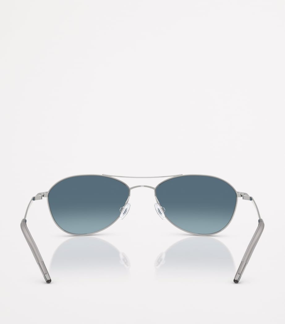 Oliver Peoples Aero II Aviator Sunglasses Image 4