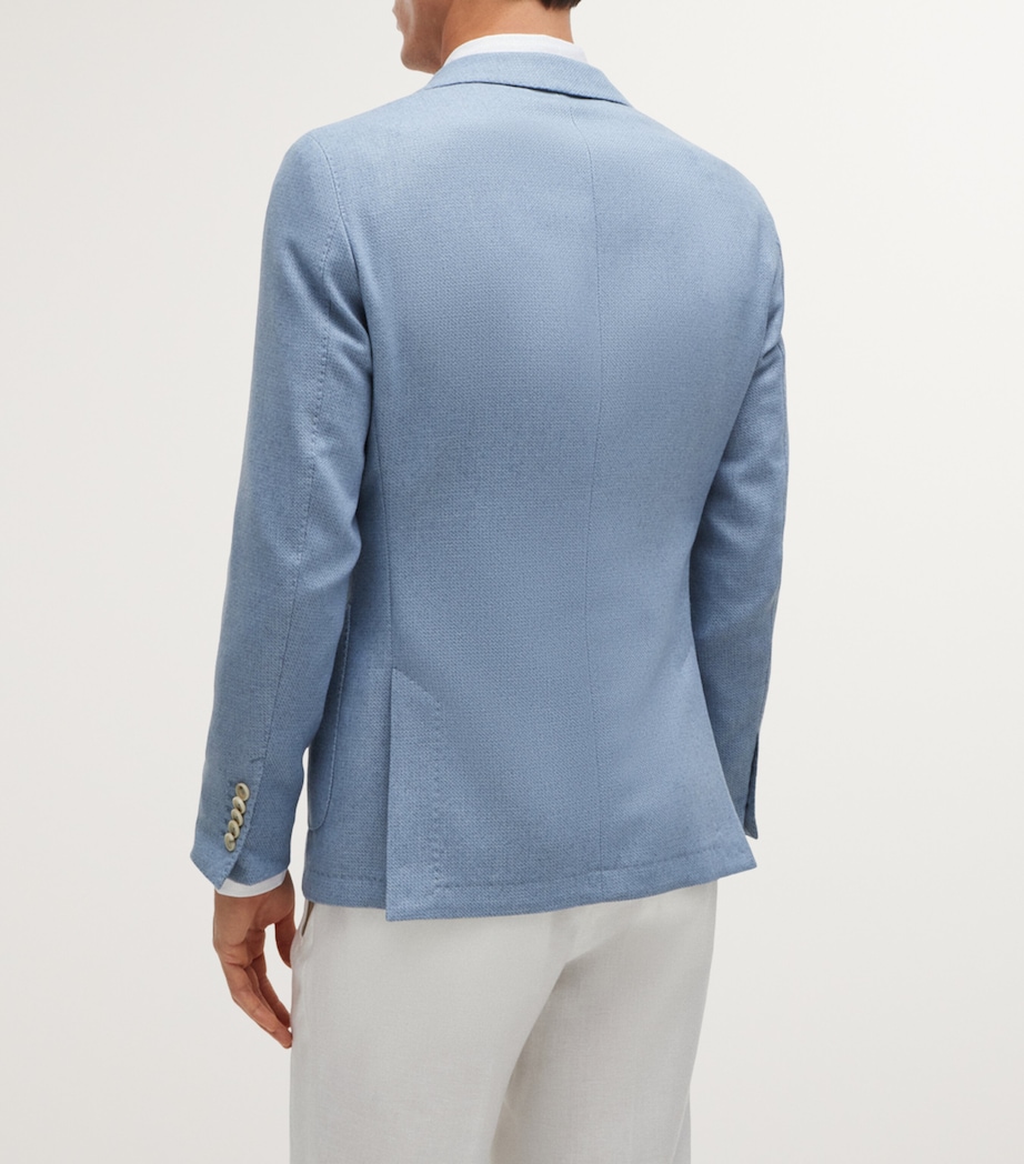 Virgin Wool-Cashmere Slim Blazer 460 Image 4