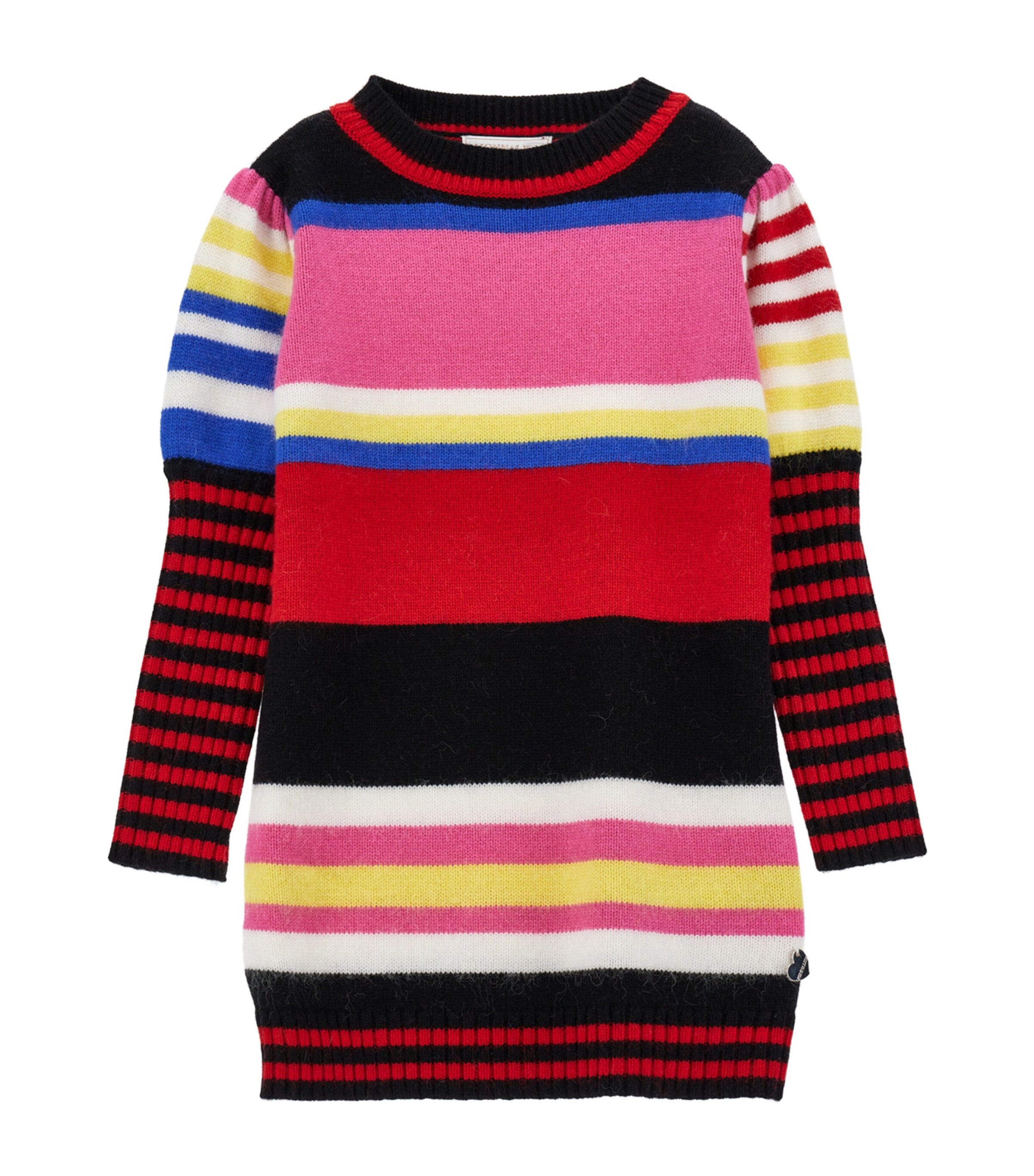 Monnalisa Soft Striped Dress