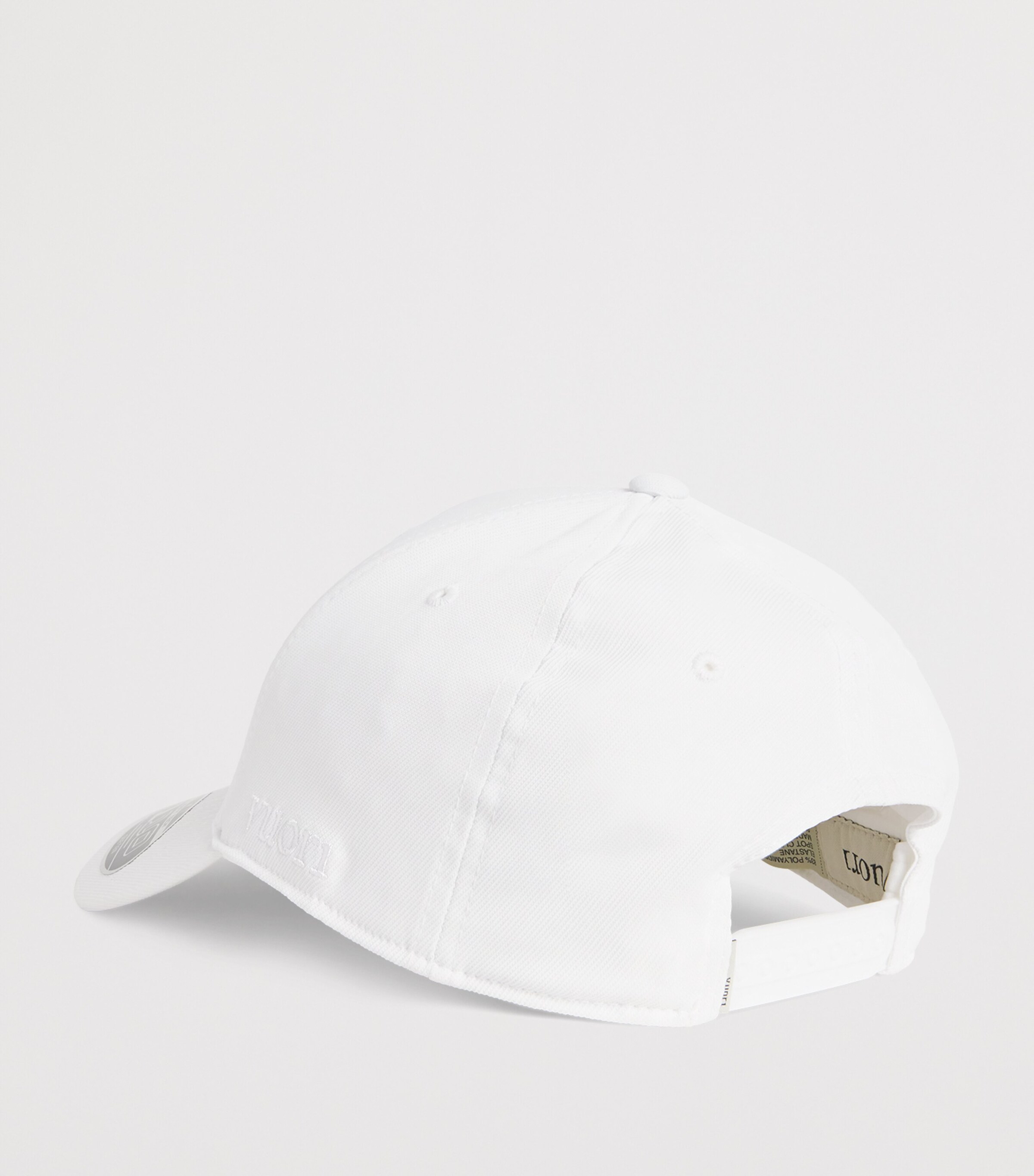 VUORI Mens Signal Golf Cap White Image 3