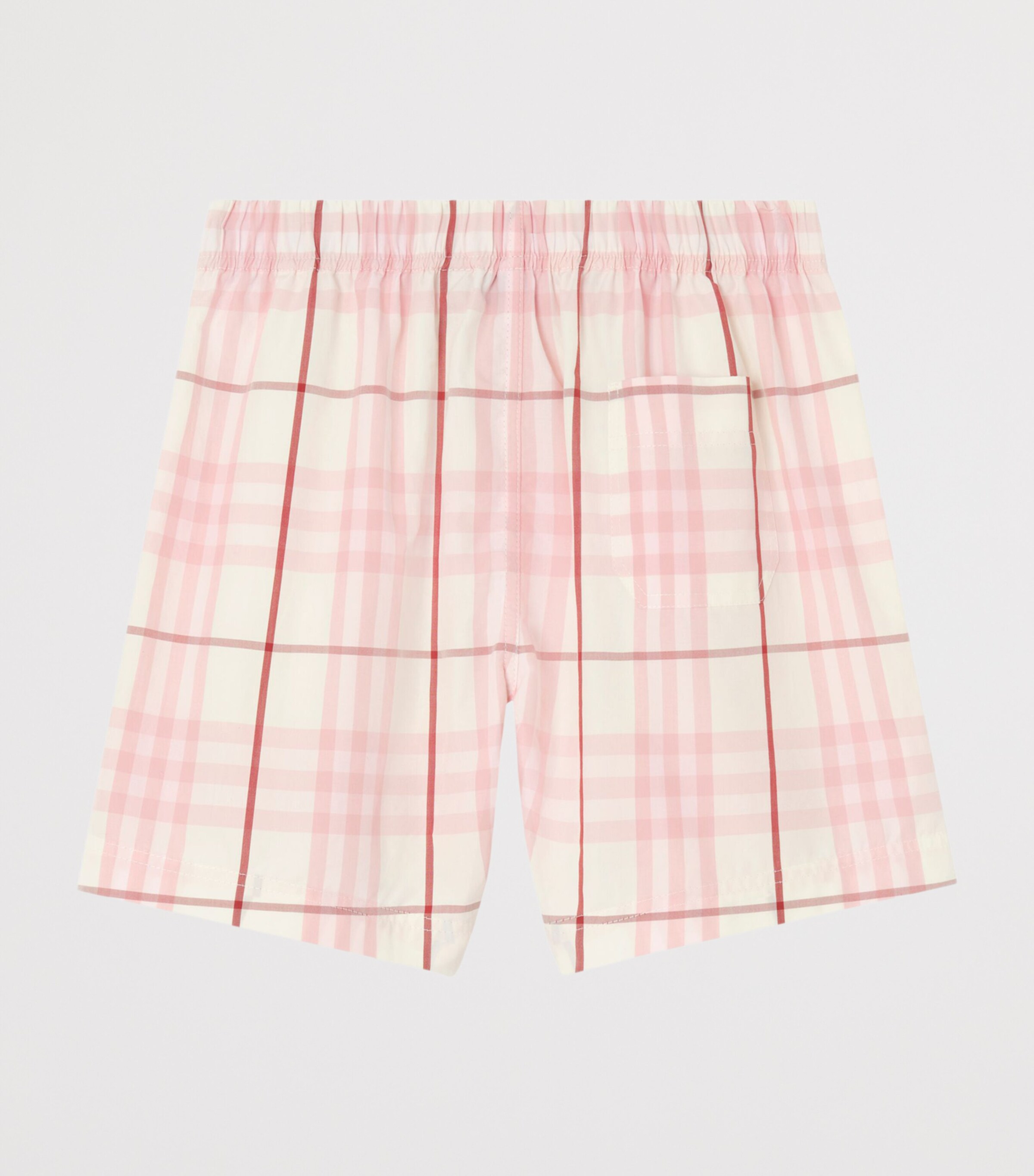 Burberry Kids Cotton Check Shorts (14 Years) Flora Pink Ip Check Image 2