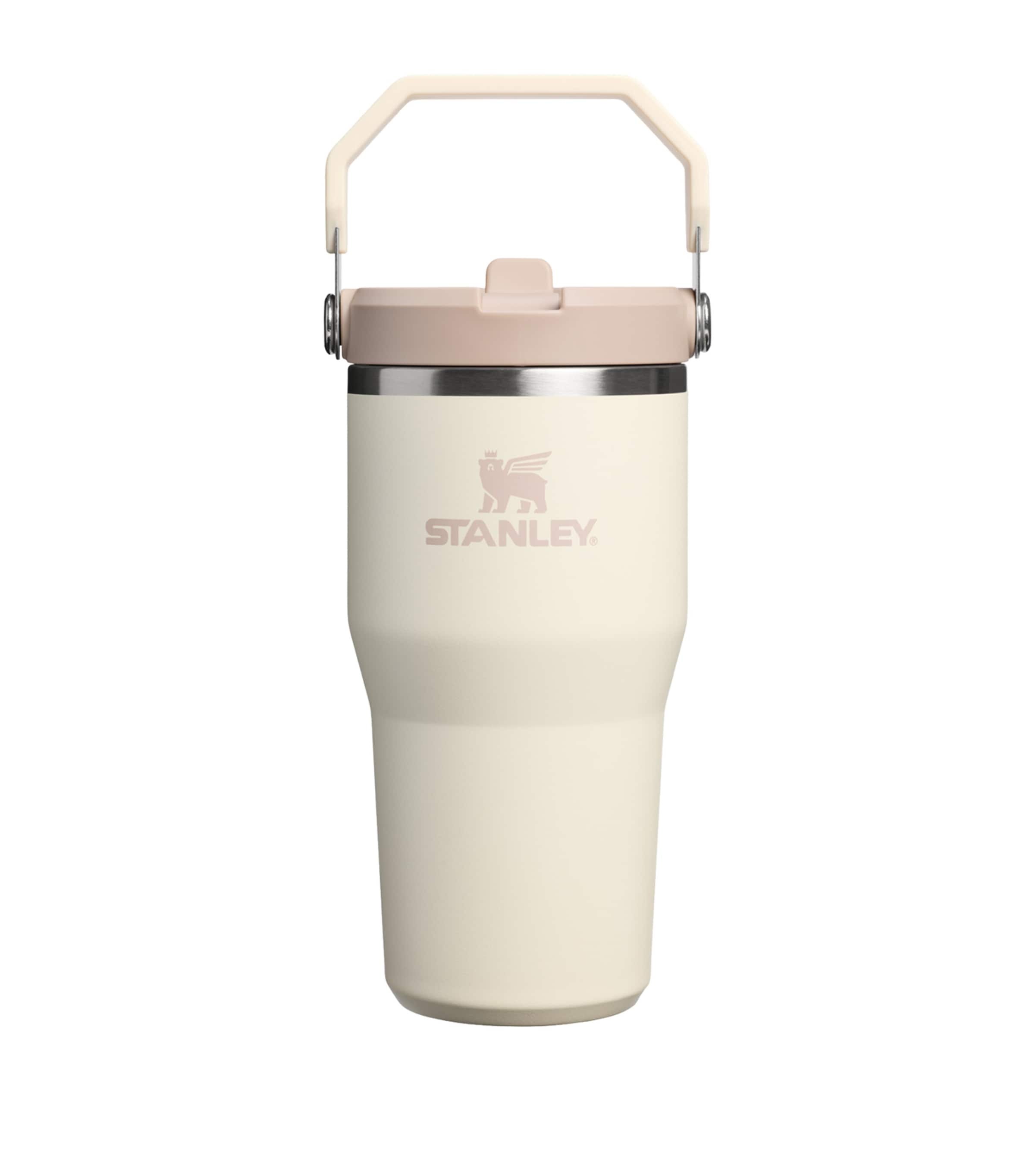 Stanley The IceFlow Flip Straw 2.0 Tumbler (0.59L) Cream Image 1
