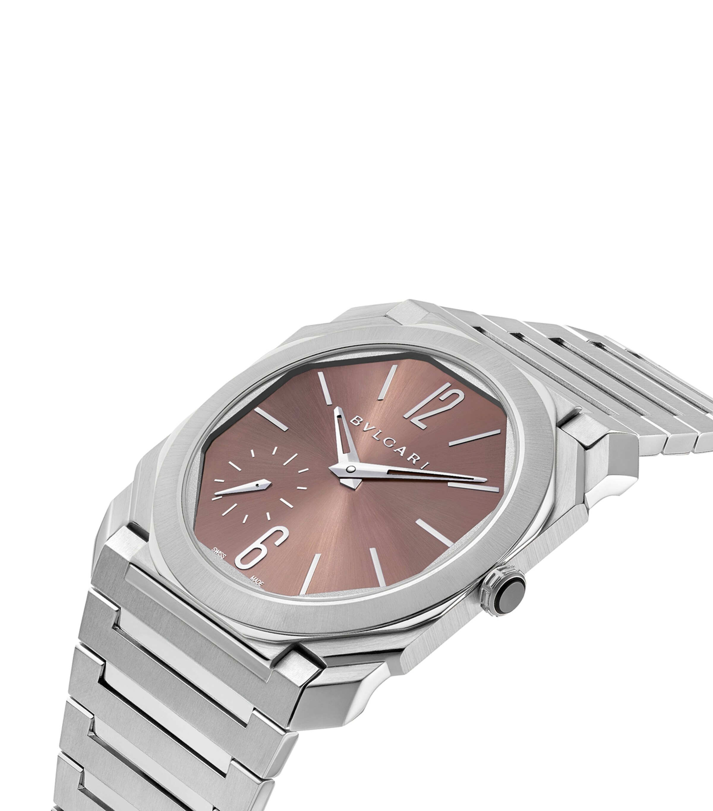 Steel Octo Finissimo Automatic Watch 40mm SILVER Image 4