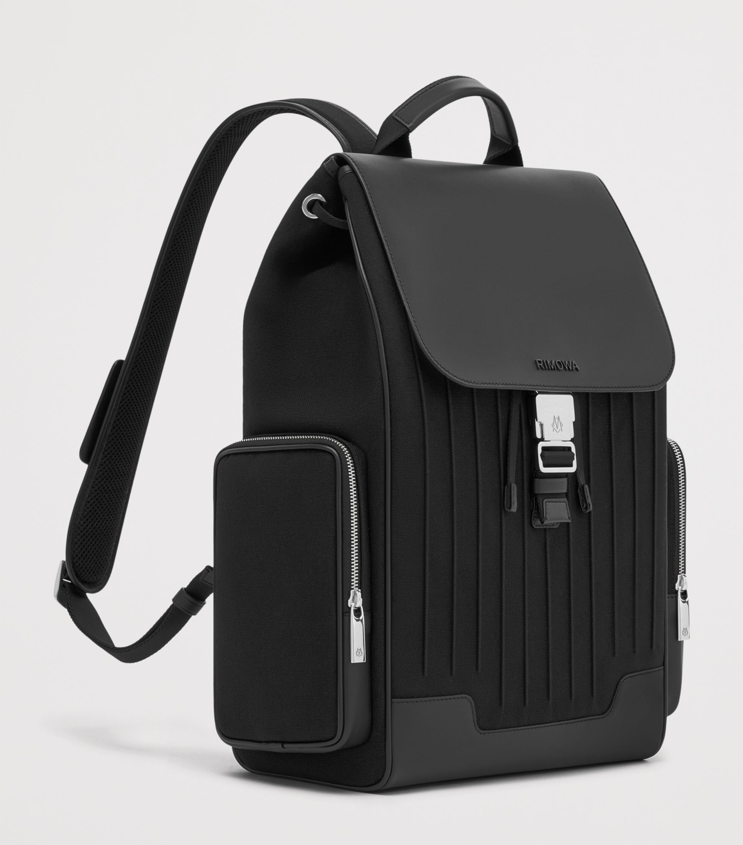RIMOWA Large Never Still Flap Backpack Black Image 2