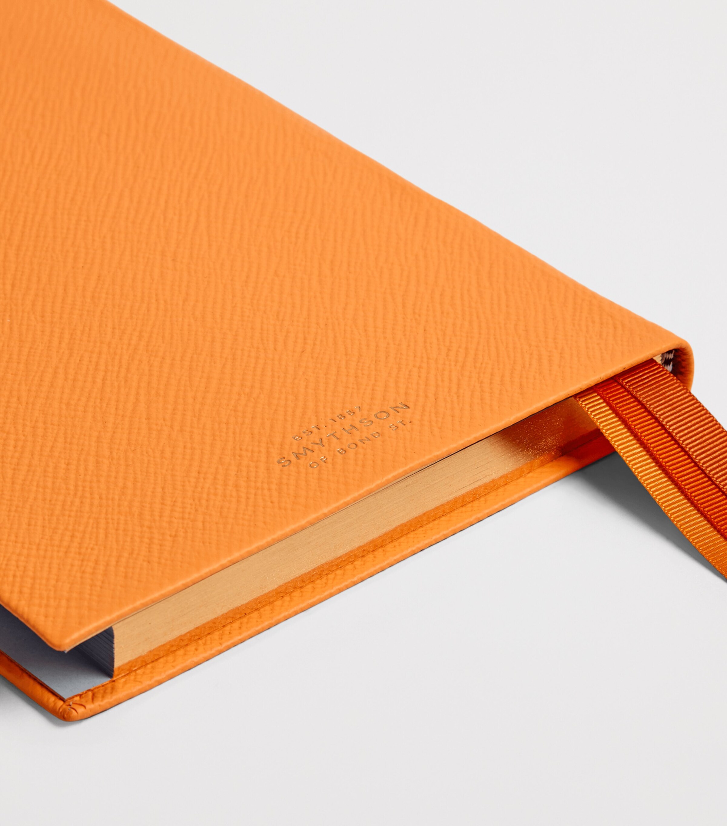 Leather Soho Planner L ORANGE Image 6