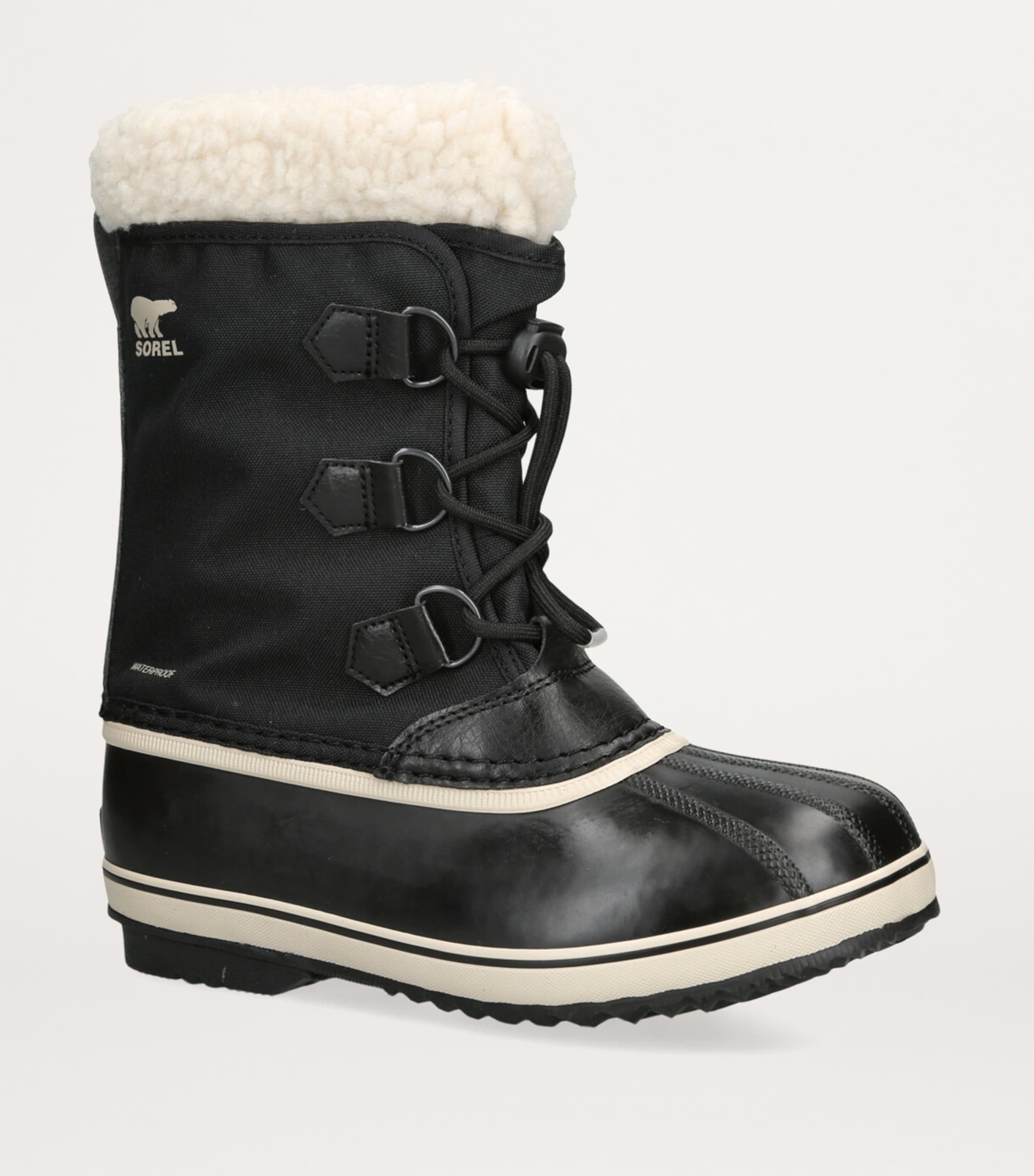 Leather Waterproof Yoot Pac Boots BLACK Image 3