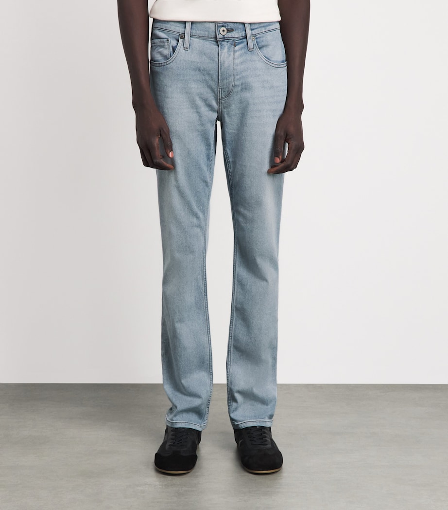 PAIGE Mens Federal Slim-Straight Jeans Farrand Image 4