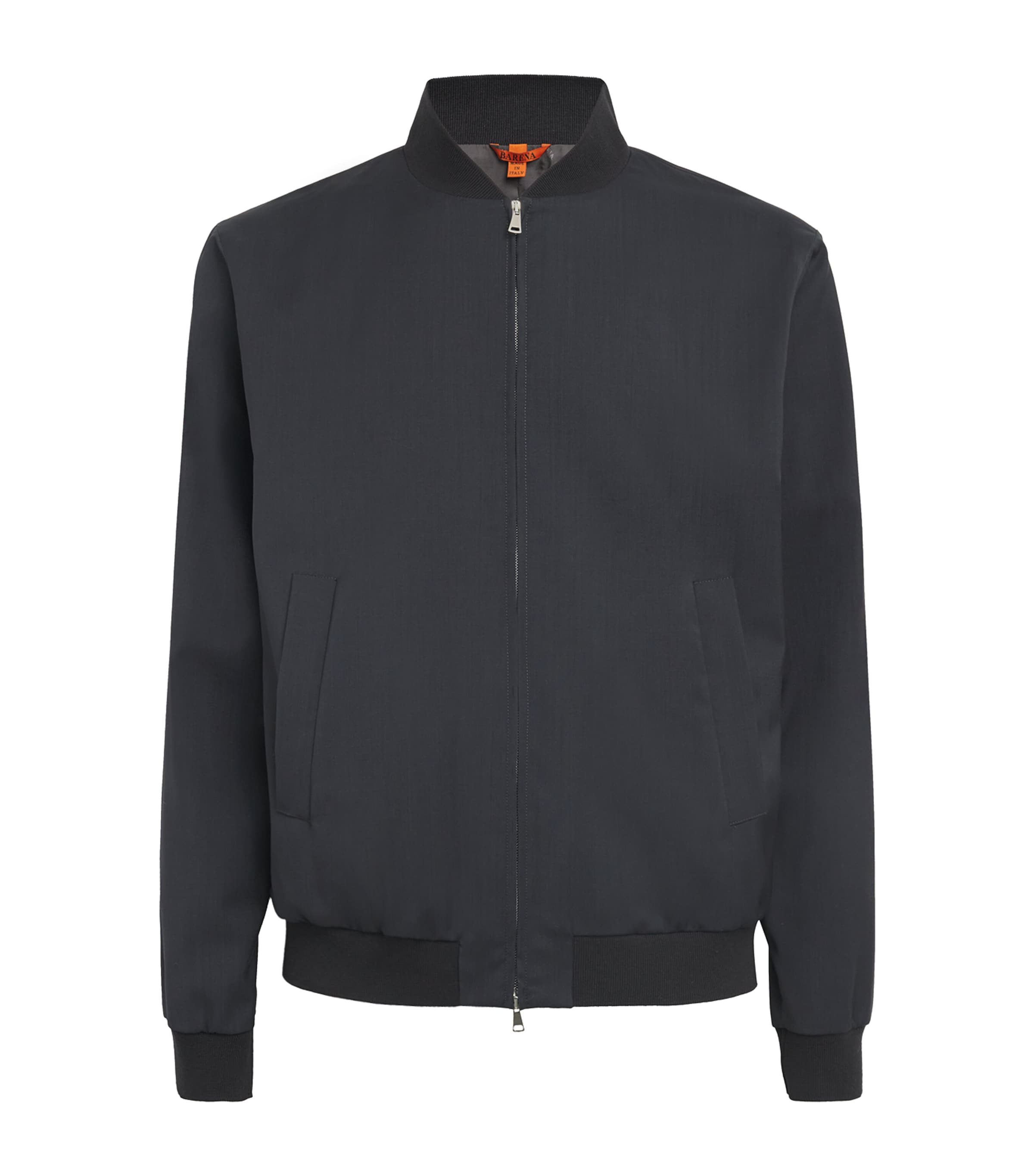 BARENA VENEZIA STRETCH-COTTON BOMBER JACKET 